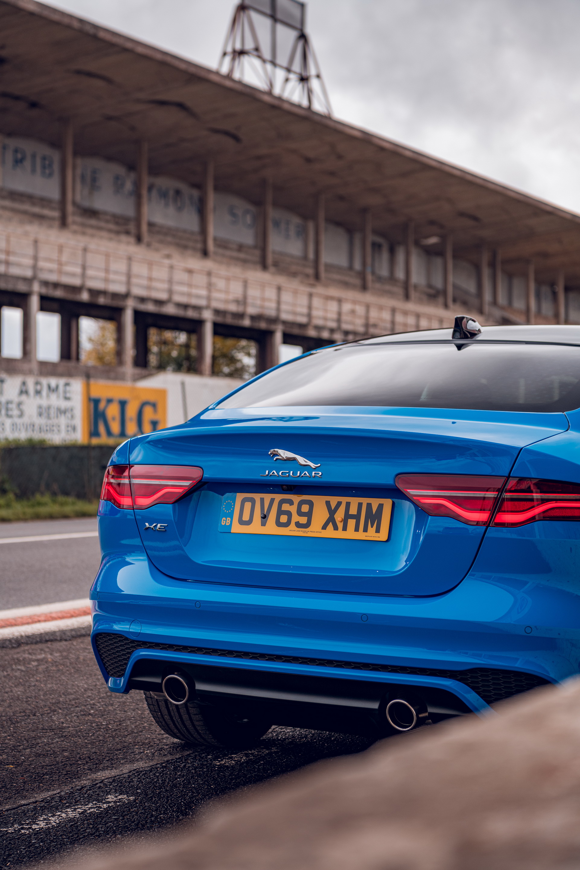 2020 Jaguar XE Reims Edition Wears French Racing Blue Paint