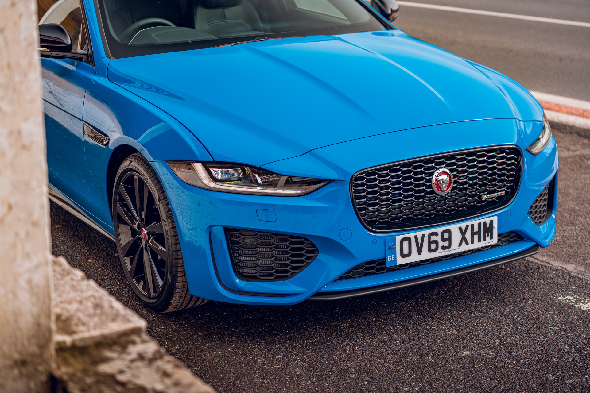 2020 Jaguar XE Reims Edition Wears French Racing Blue Paint