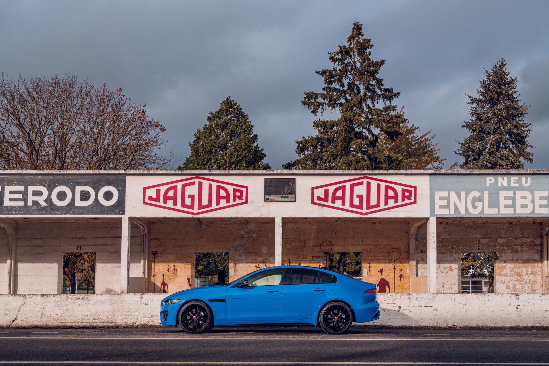 2020 Jaguar XE Reims Edition Wears French Racing Blue Paint