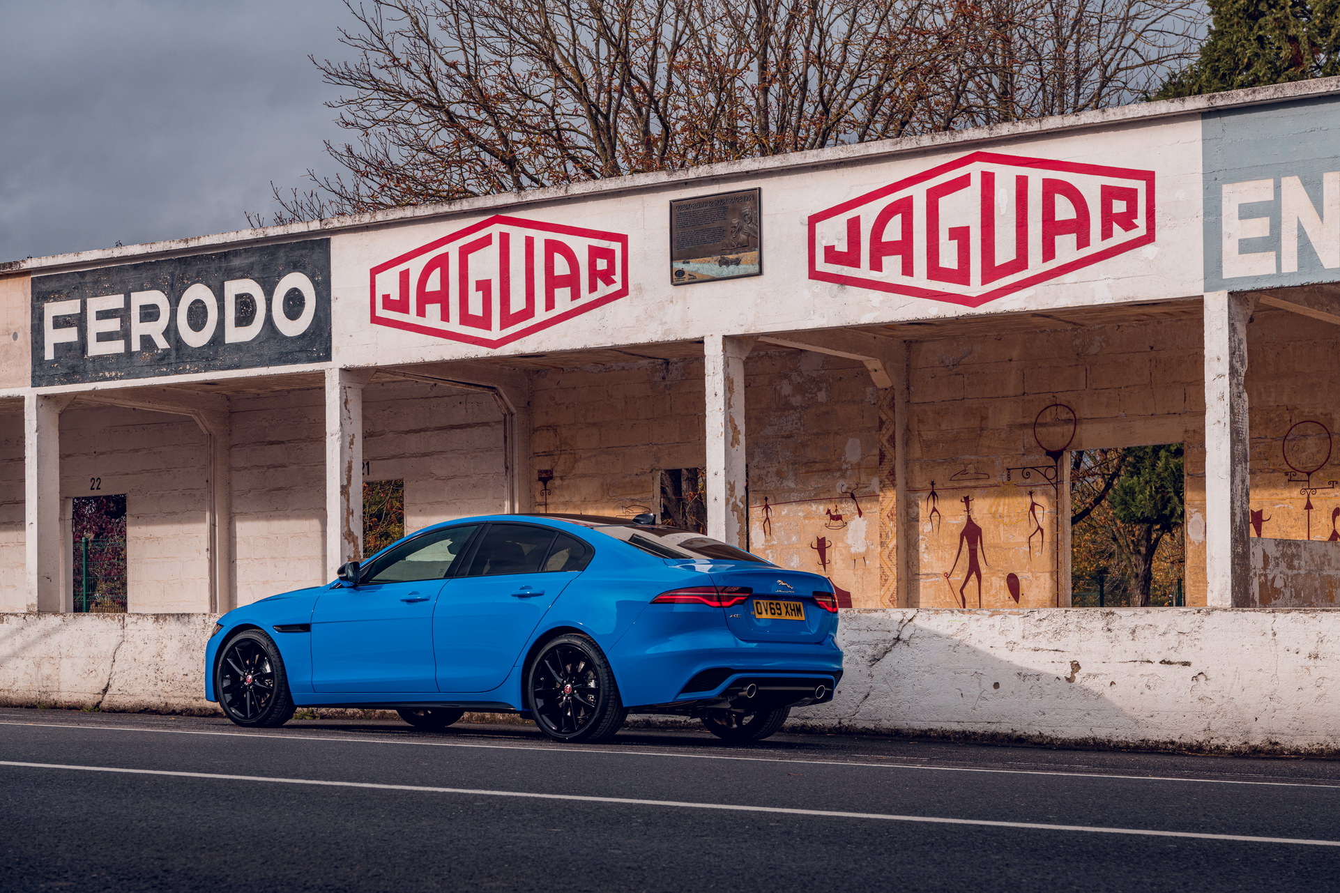 2020 Jaguar XE Reims Edition Wears French Racing Blue Paint