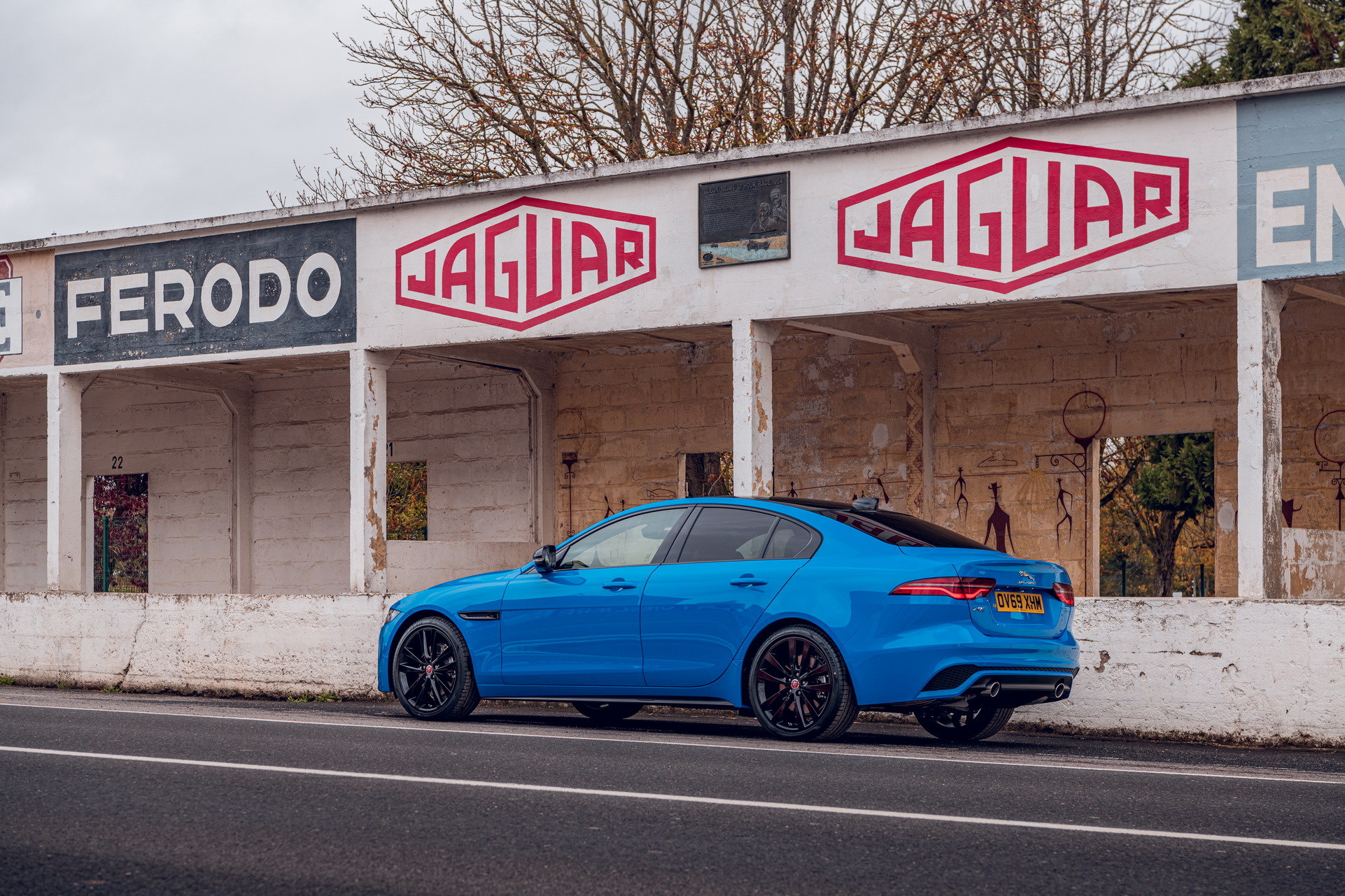 2020 Jaguar XE Reims Edition Wears French Racing Blue Paint