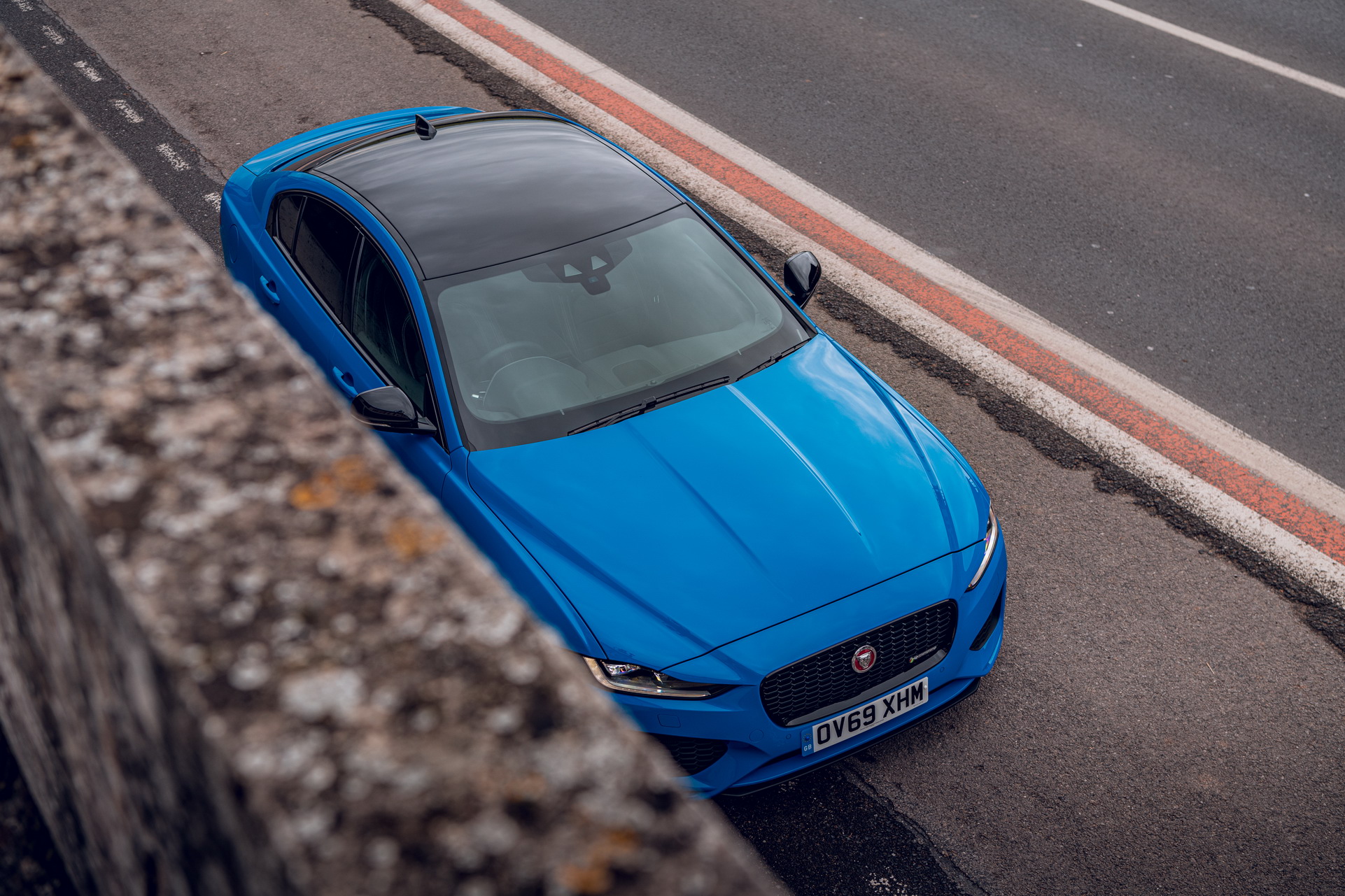 2020 Jaguar XE Reims Edition Wears French Racing Blue Paint