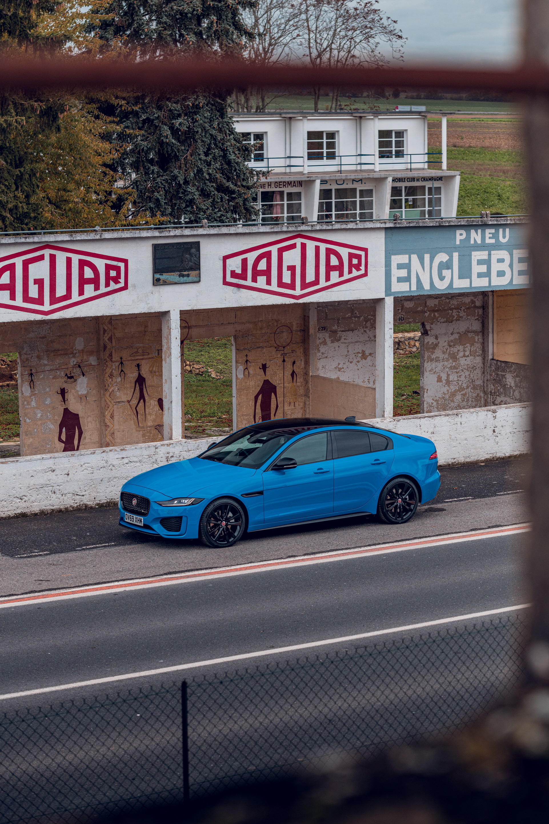 2020 Jaguar XE Reims Edition Wears French Racing Blue Paint