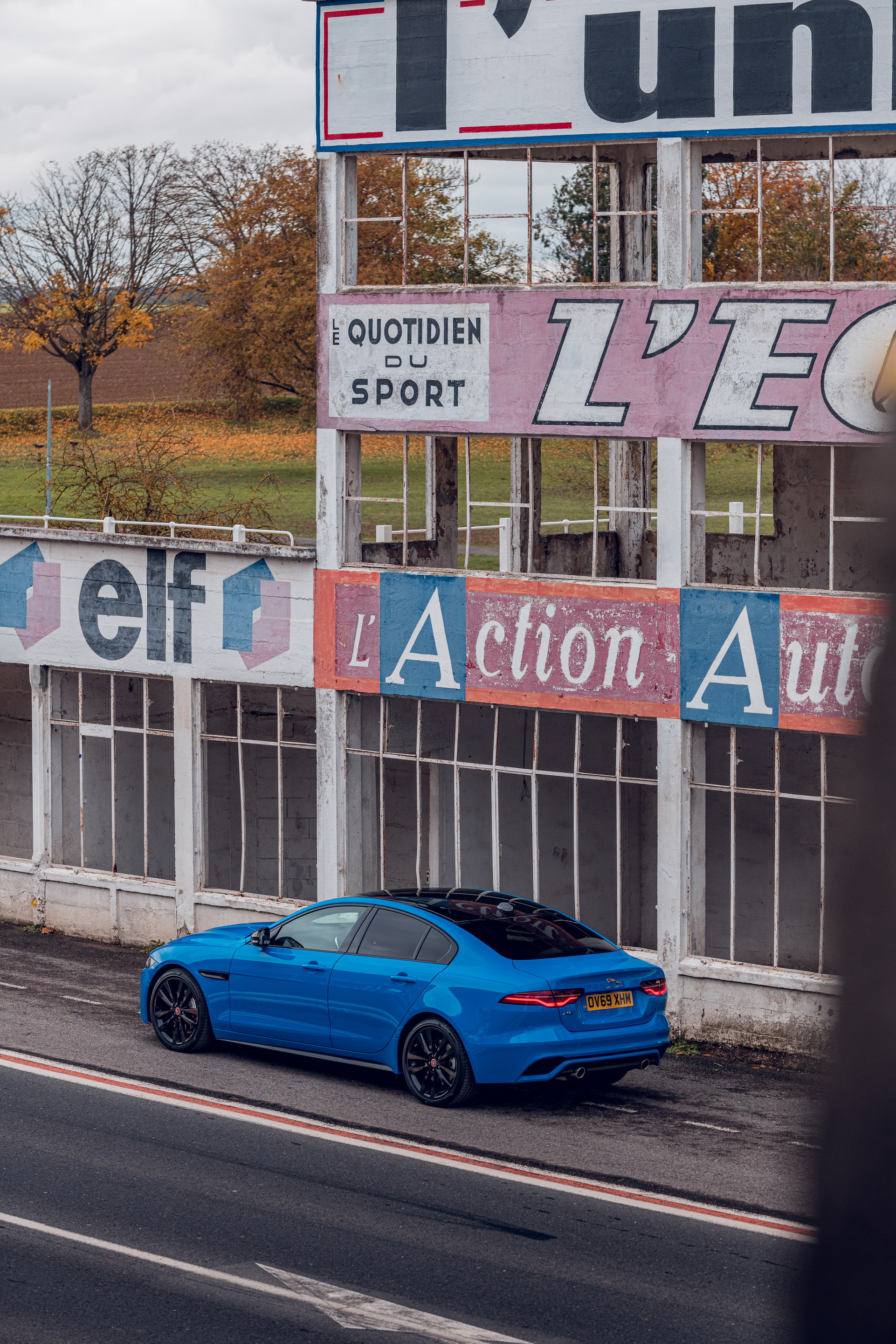 2020 Jaguar XE Reims Edition Wears French Racing Blue Paint