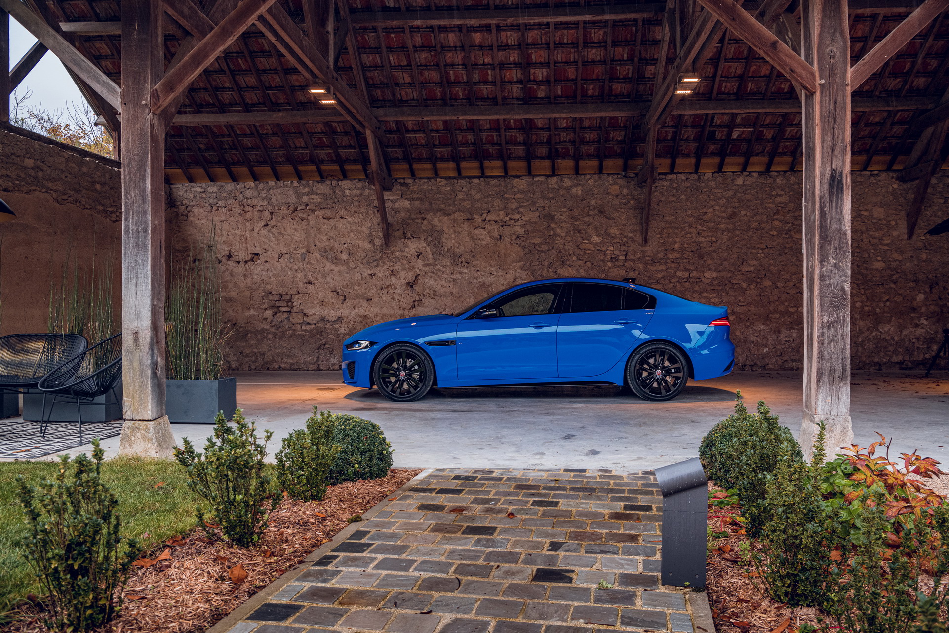 2020 Jaguar XE Reims Edition Wears French Racing Blue Paint