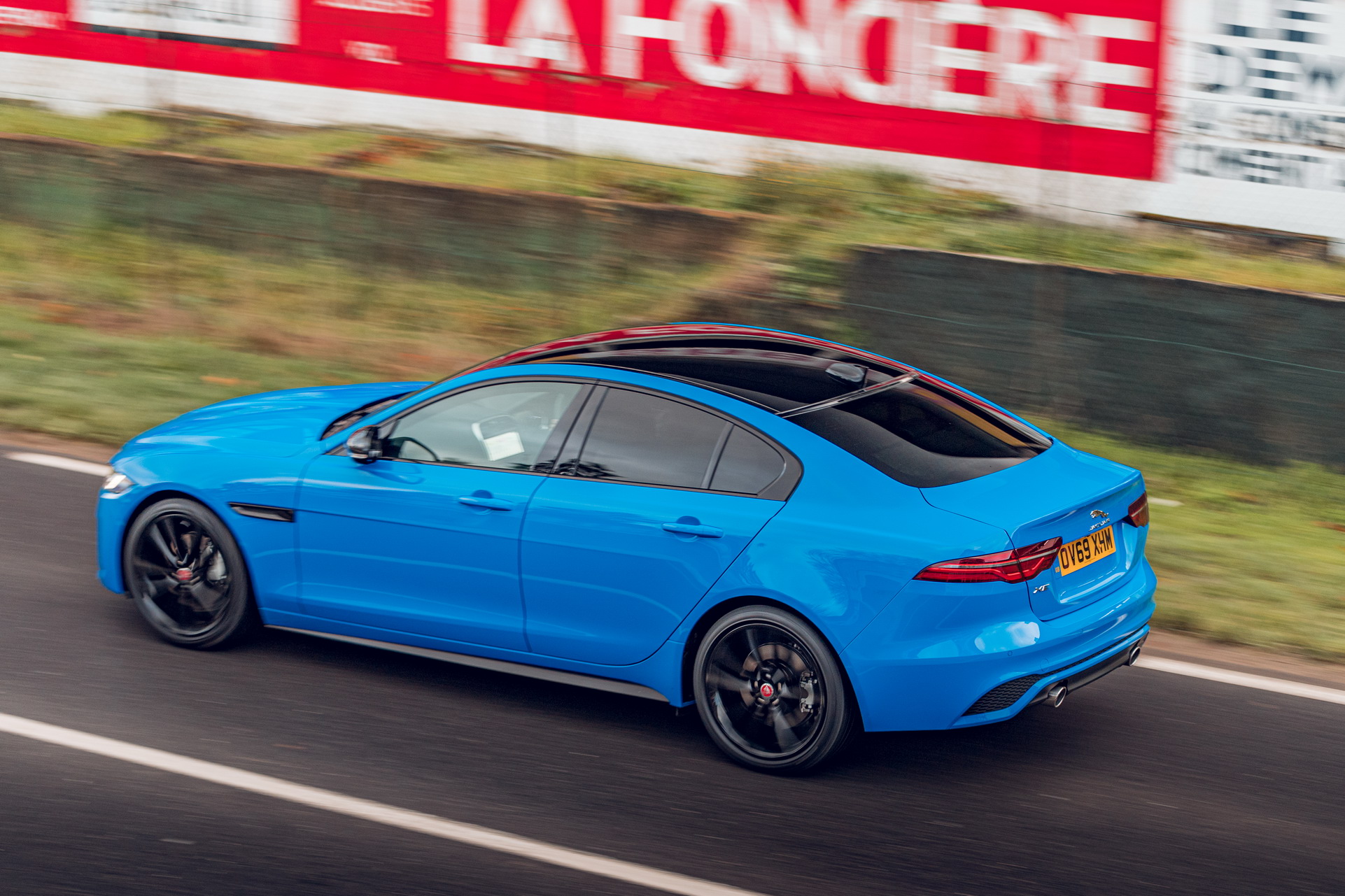 2020 Jaguar XE Reims Edition Wears French Racing Blue Paint