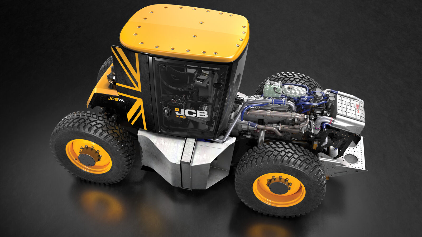 Meet The World’s Fastest Tractor: The 1,016 HP JCB Fastrac Two