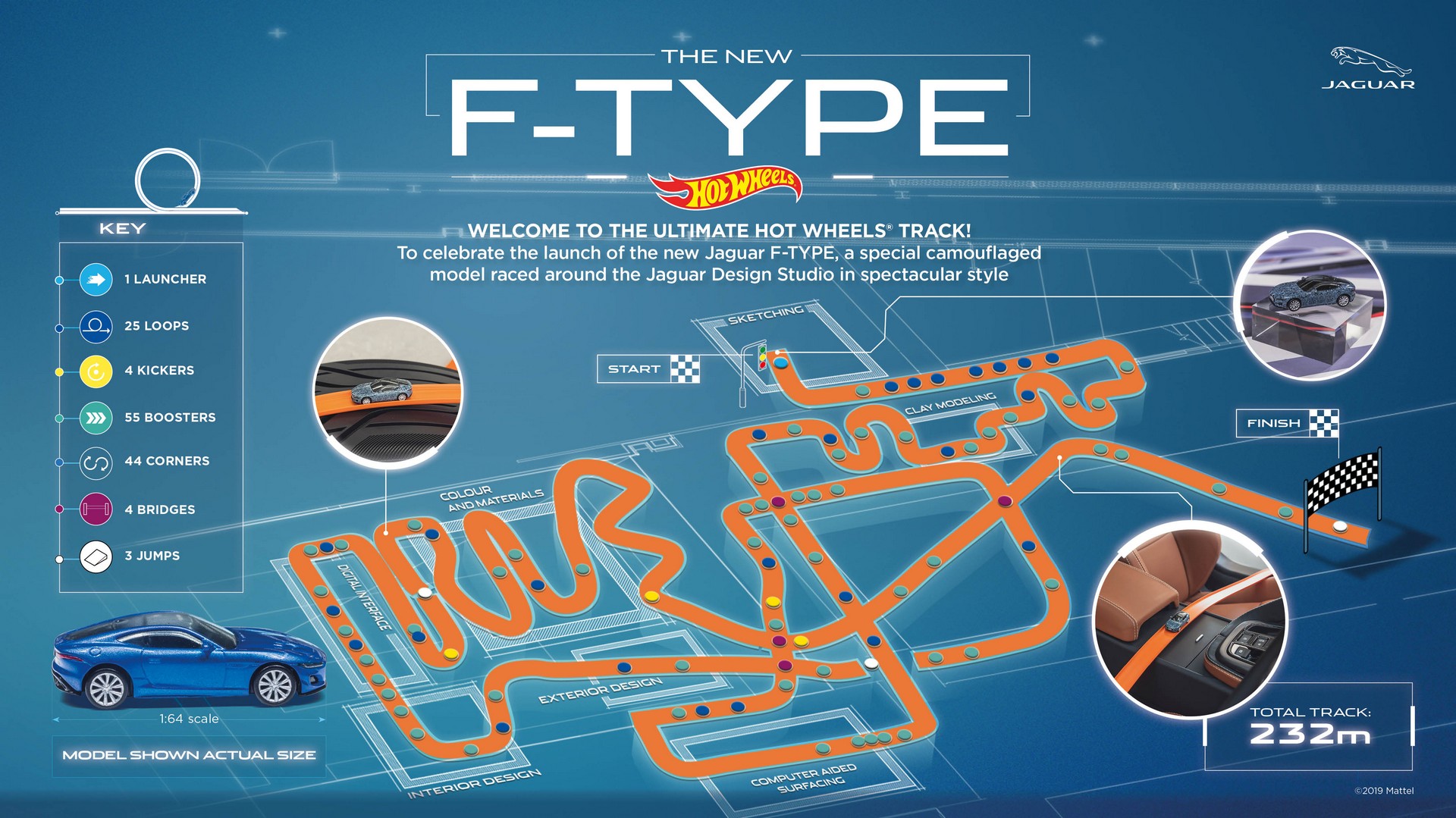 Jaguar Built An Insane Hot Wheels Track With 25 Loops To Celebrate The Launch Of The F-Type