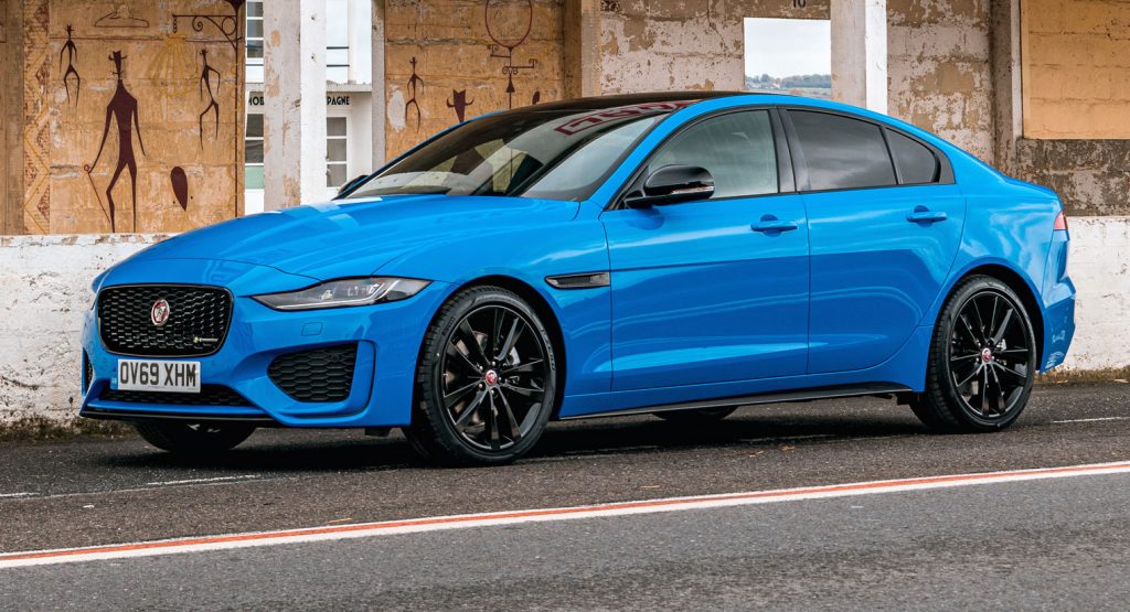  2020 Jaguar XE Reims Edition Wears French Racing Blue Paint