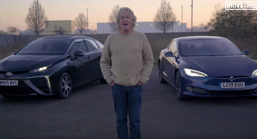  James May Reviews His Tesla Model S And Toyota Mirai