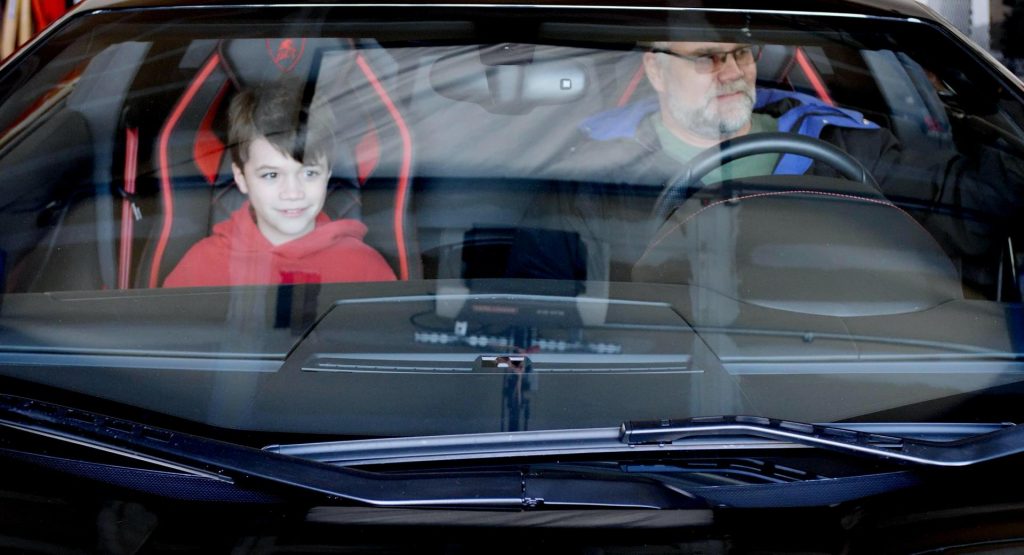  Lamborghini Loans Real Aventador To Father And Son Who 3D-Printed Replica