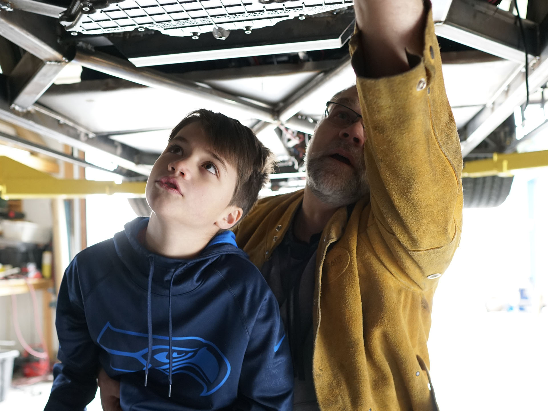 Lamborghini Loans Real Aventador To Father And Son Who 3D-Printed Replica