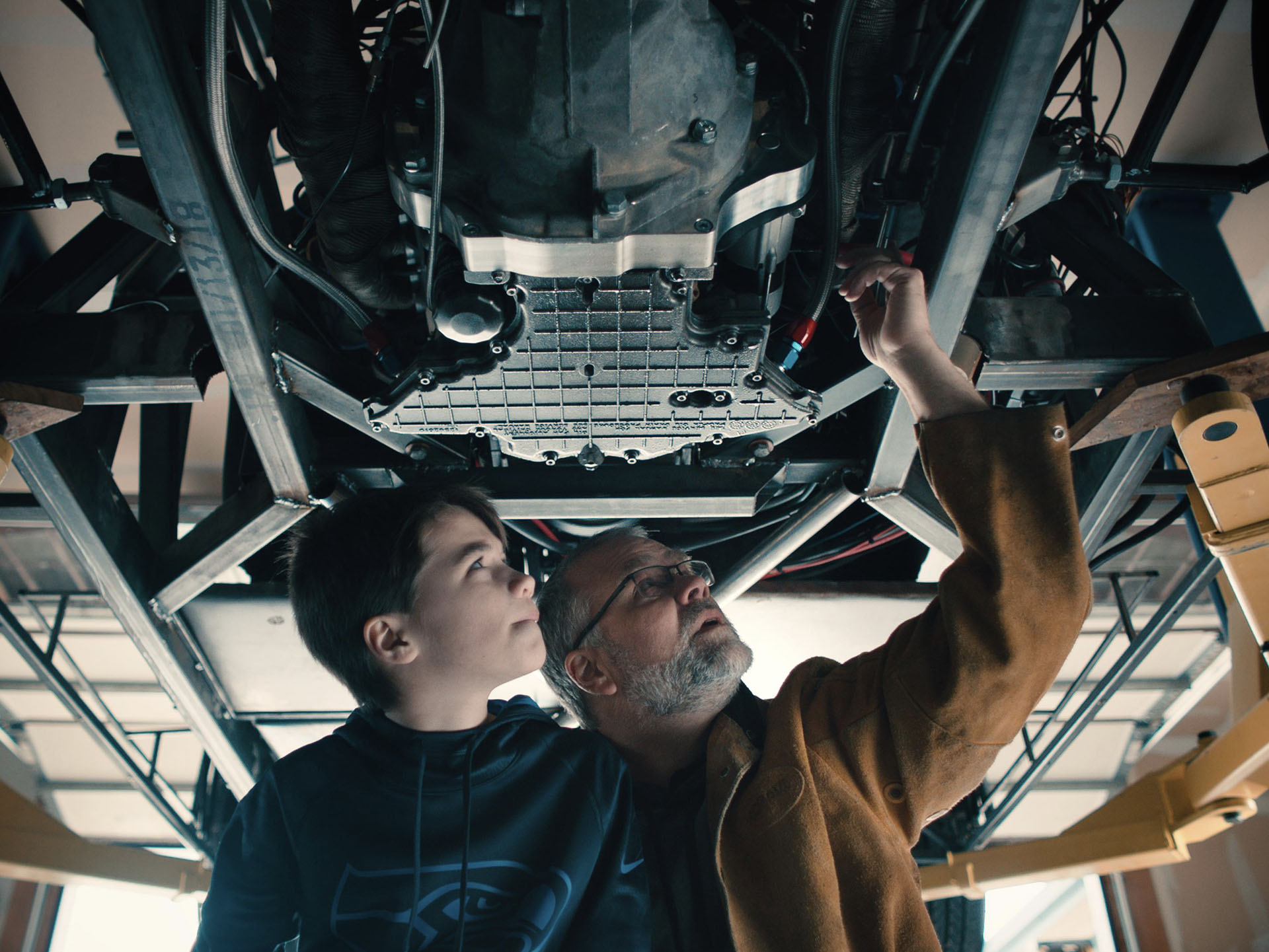 Lamborghini Loans Real Aventador To Father And Son Who 3D-Printed Replica