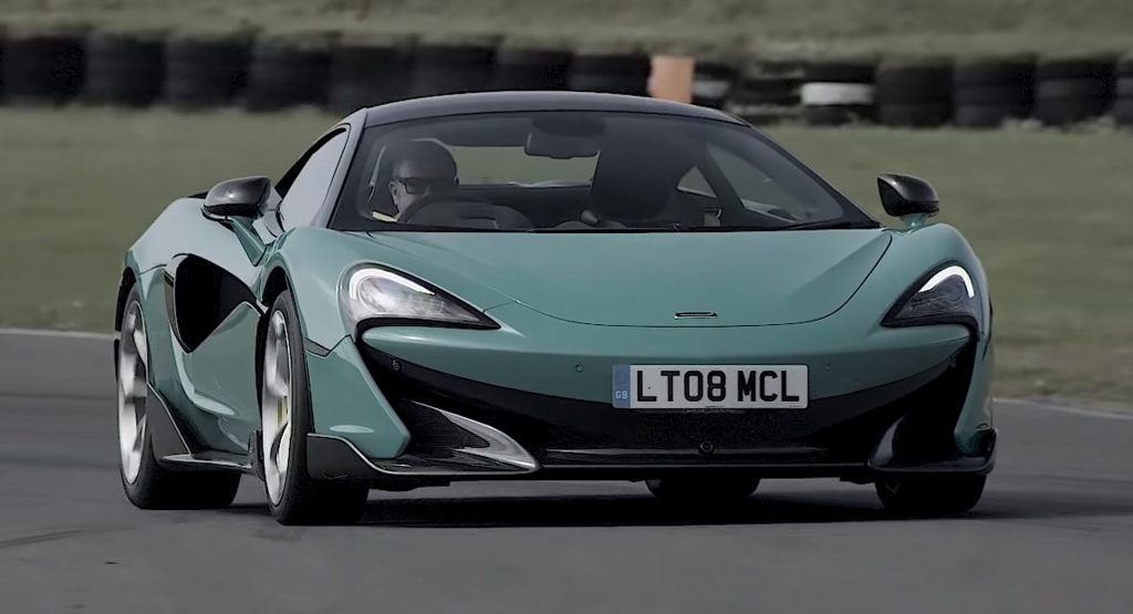 McLaren 600LT Sprints Around Anglesey Circuit At Frightening Speeds