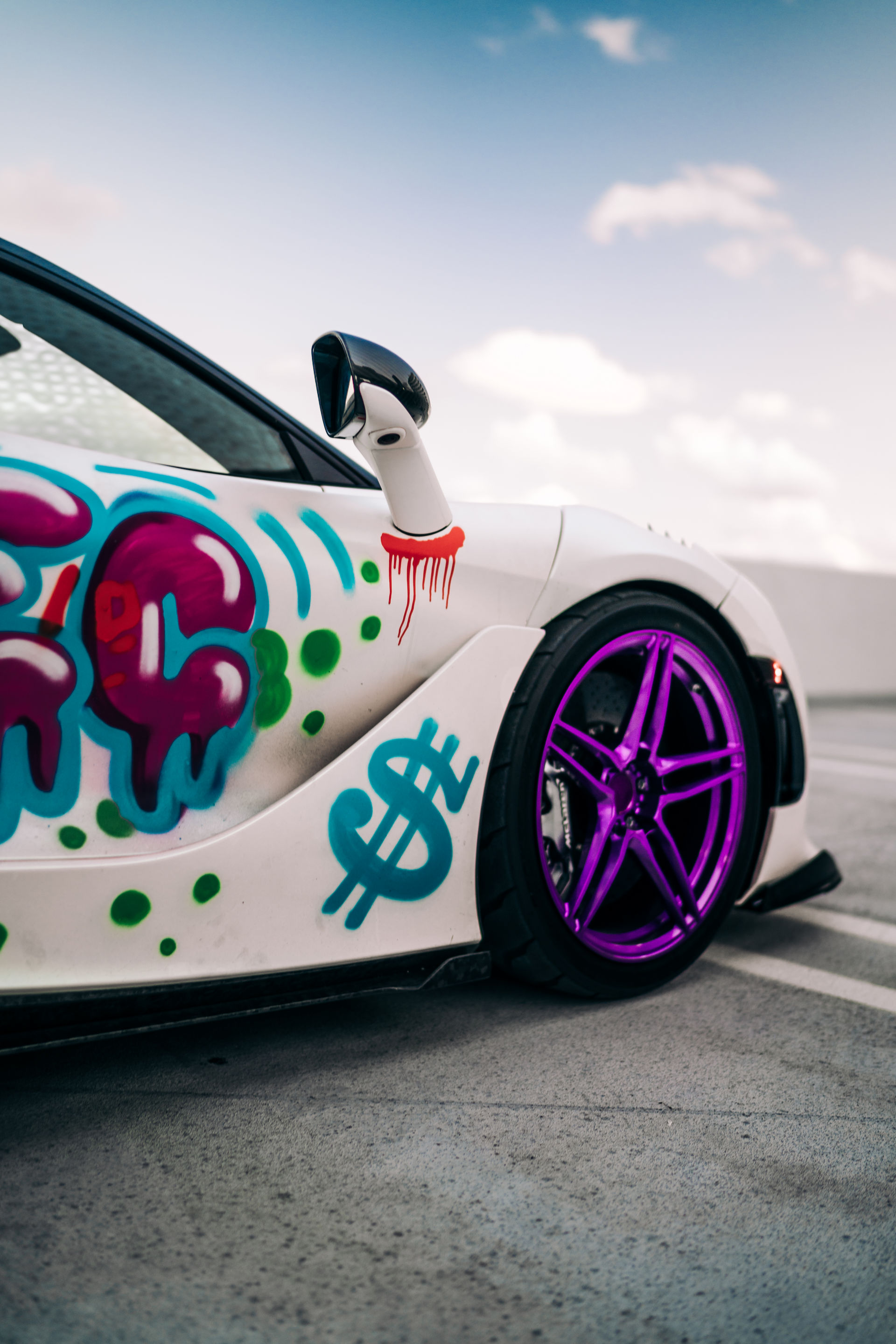 Street Artist Does A McLaren 720S; Sadly, Monopoly Money Won’t Get You One