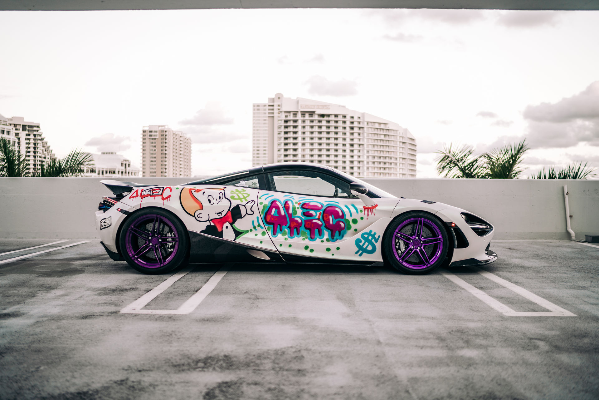 Street Artist Does A McLaren 720S; Sadly, Monopoly Money Won’t Get You One