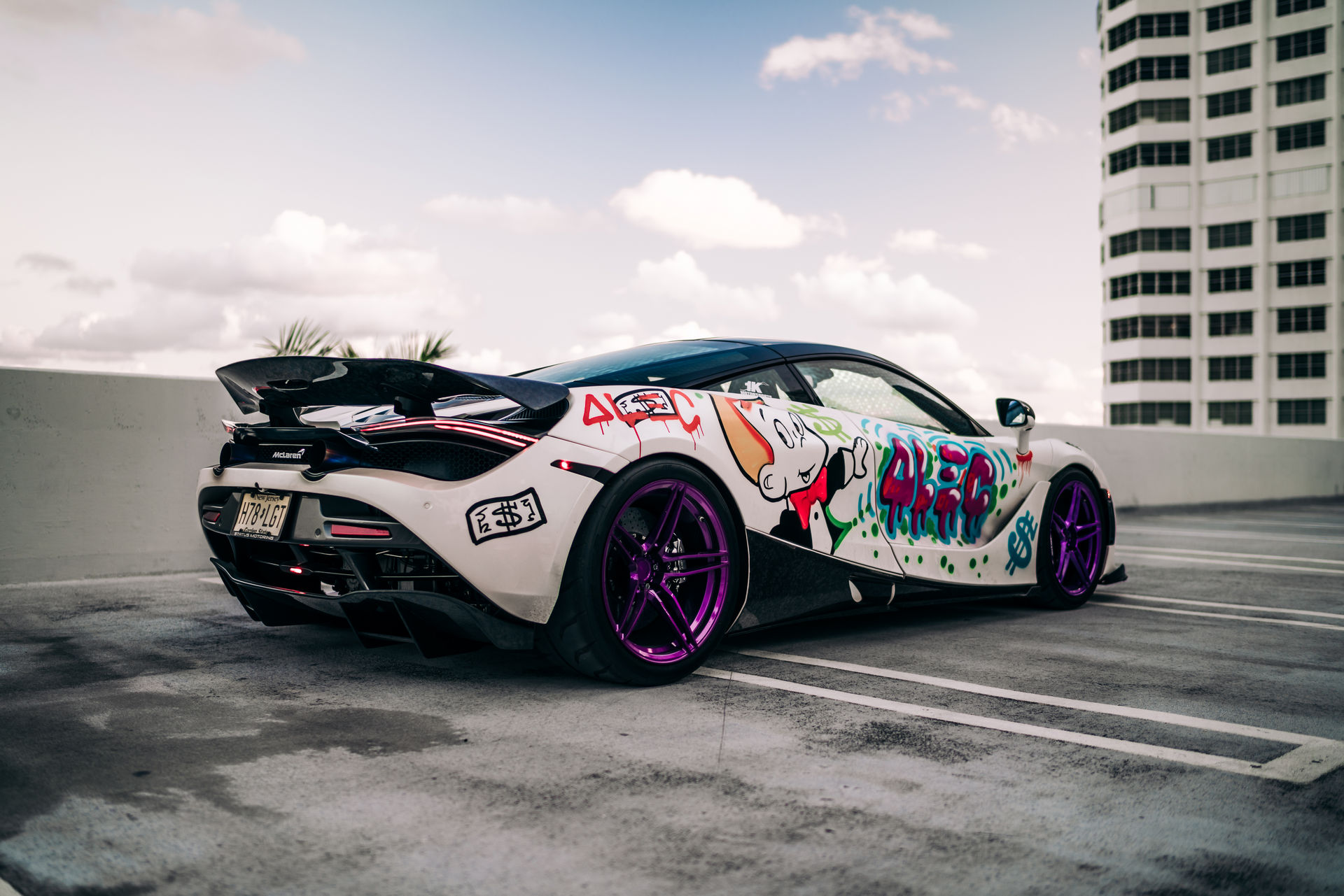 Street Artist Does A McLaren 720S; Sadly, Monopoly Money Won’t Get You One