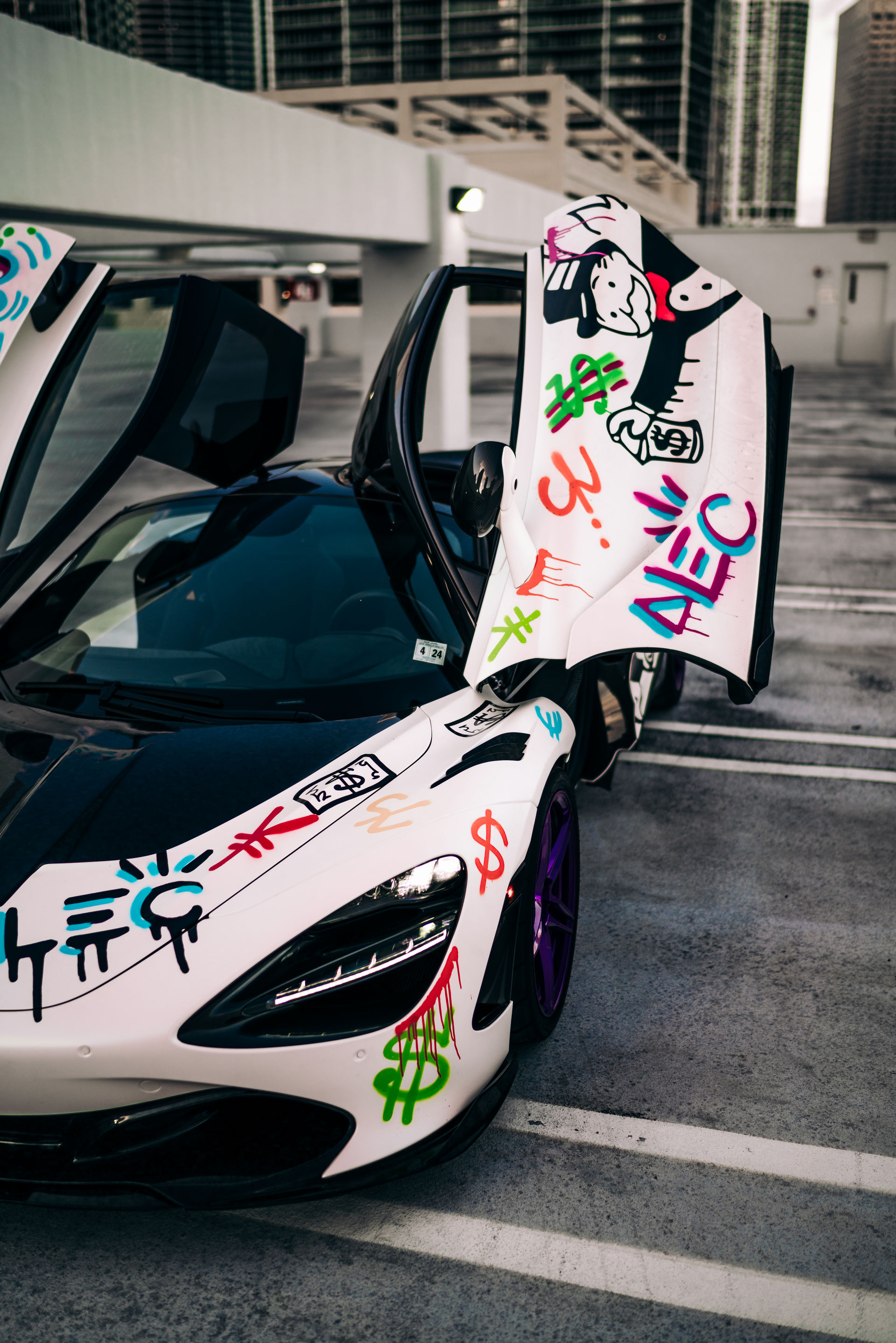 Street Artist Does A McLaren 720S; Sadly, Monopoly Money Won’t Get You One