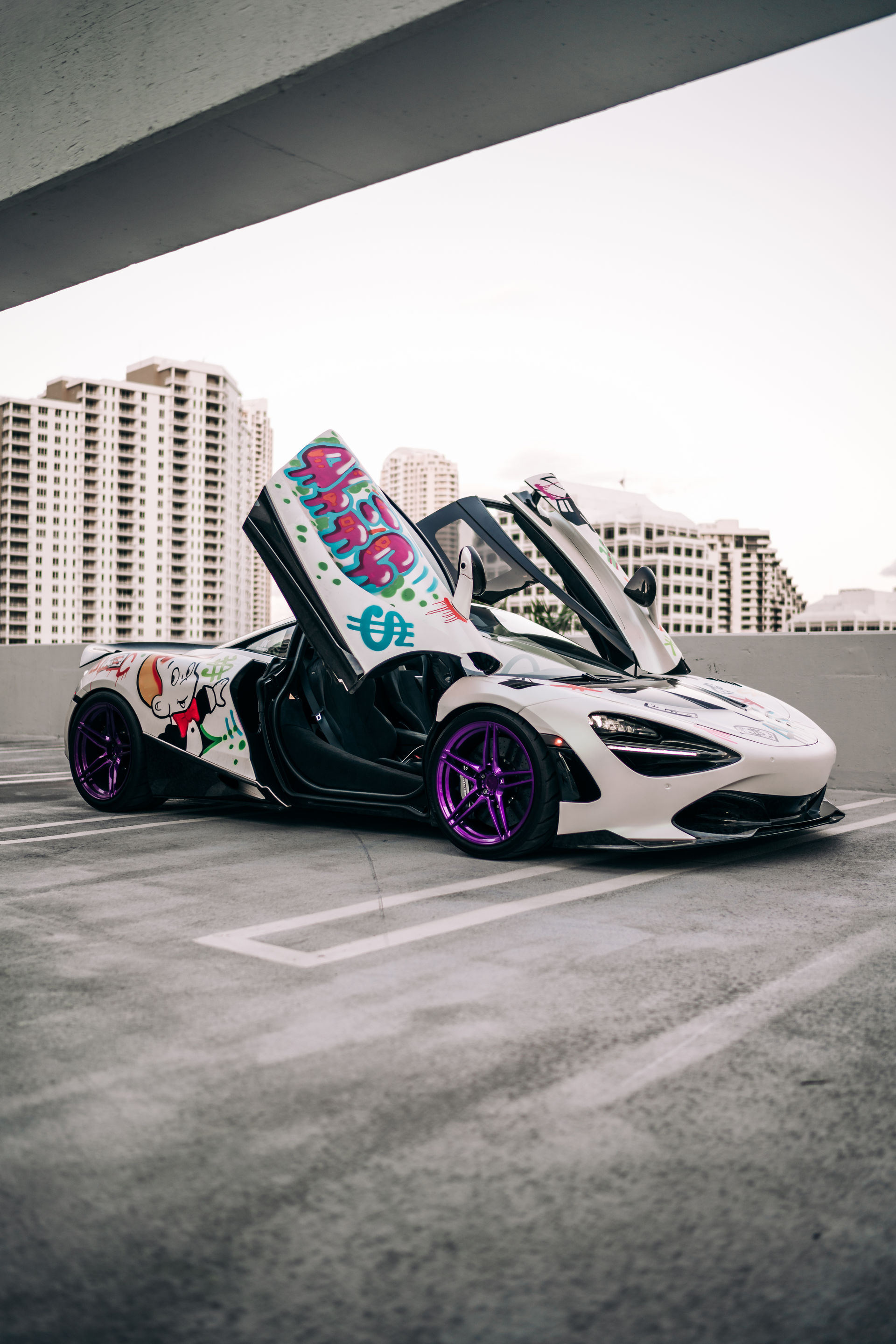 Street Artist Does A McLaren 720S; Sadly, Monopoly Money Won’t Get You One