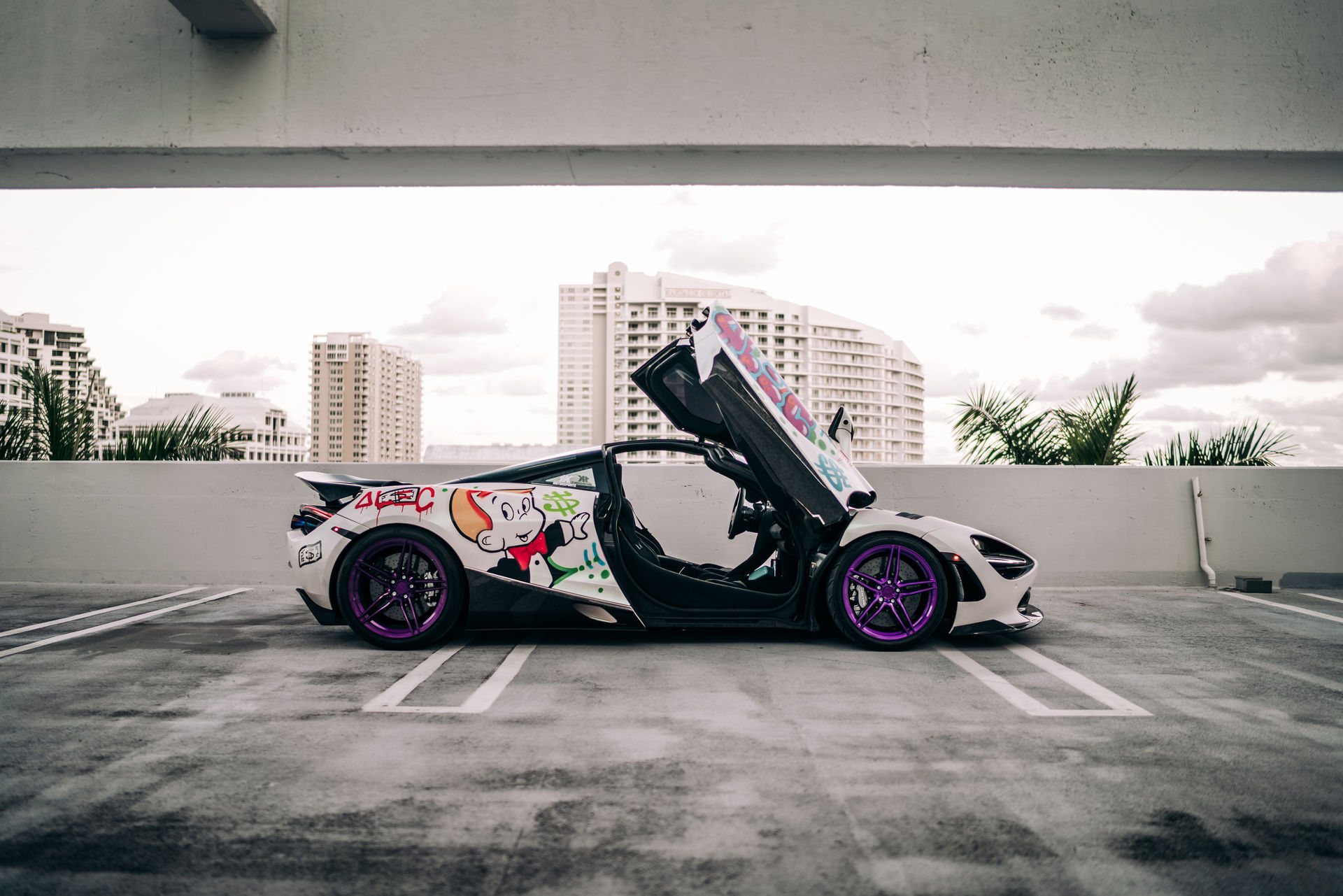 Street Artist Does A McLaren 720S; Sadly, Monopoly Money Won’t Get You One