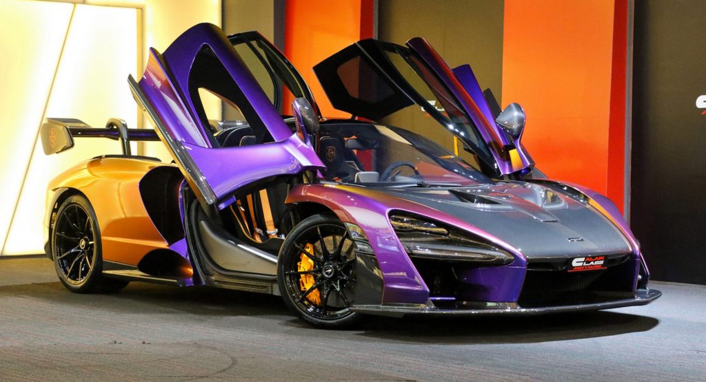 This Mclaren Senna Has A Paint Scheme Unlike Any Other