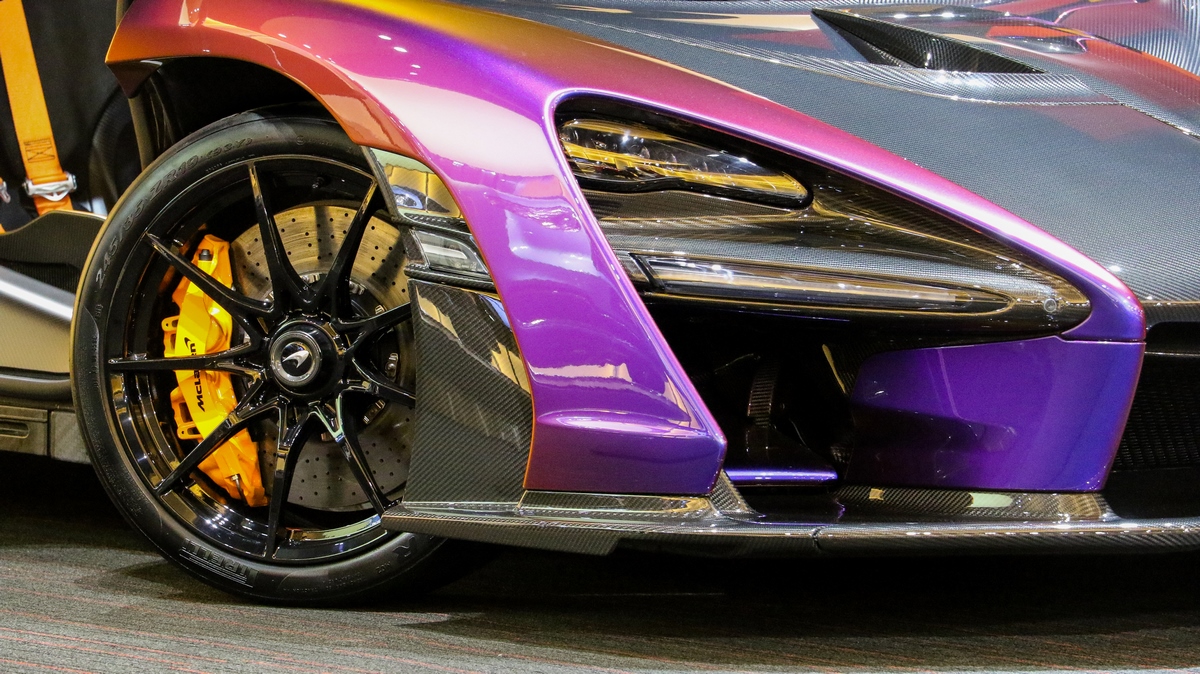 This McLaren Senna Has A Paint Scheme Unlike Any Other