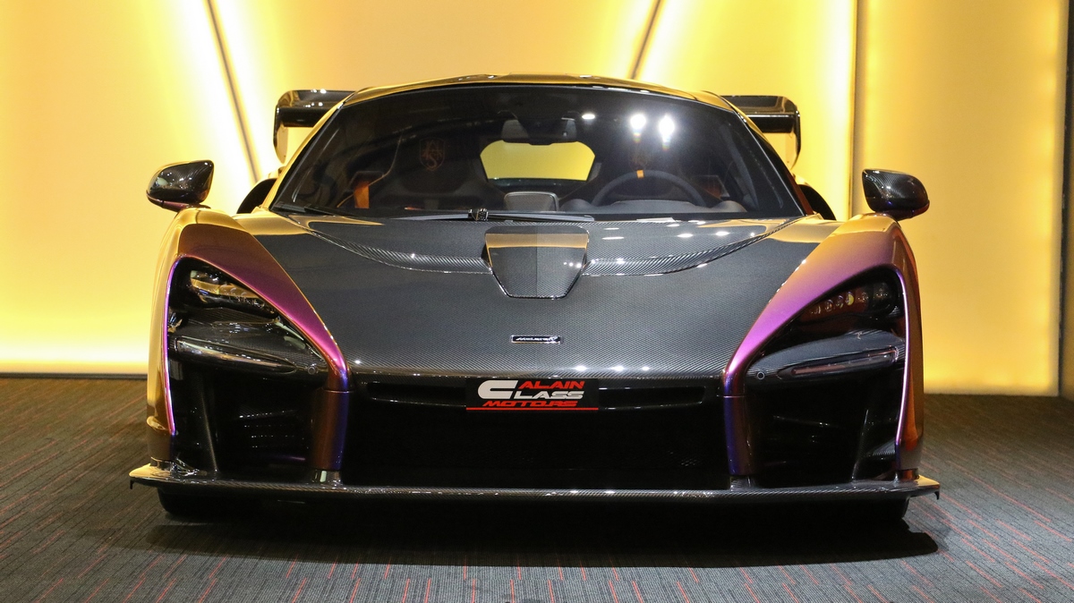 This McLaren Senna Has A Paint Scheme Unlike Any Other