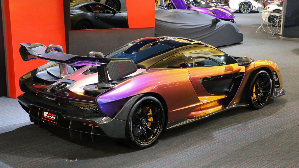This McLaren Senna Has A Paint Scheme Unlike Any Other