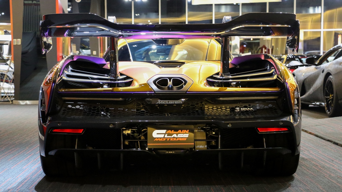 This McLaren Senna Has A Paint Scheme Unlike Any Other