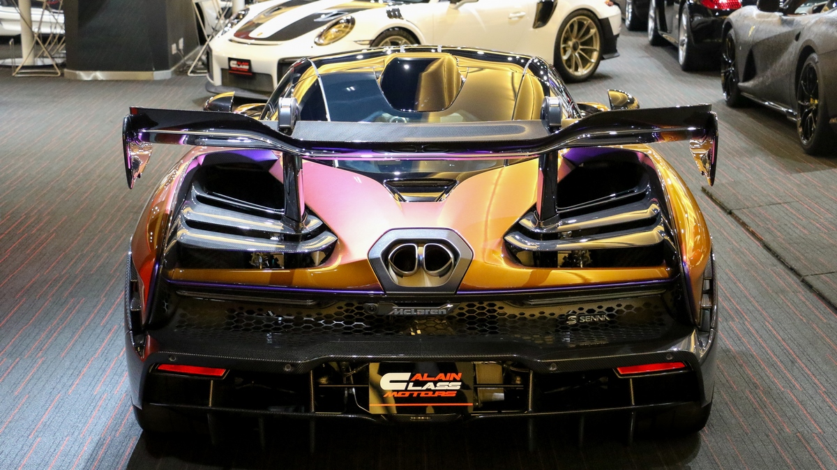 This McLaren Senna Has A Paint Scheme Unlike Any Other