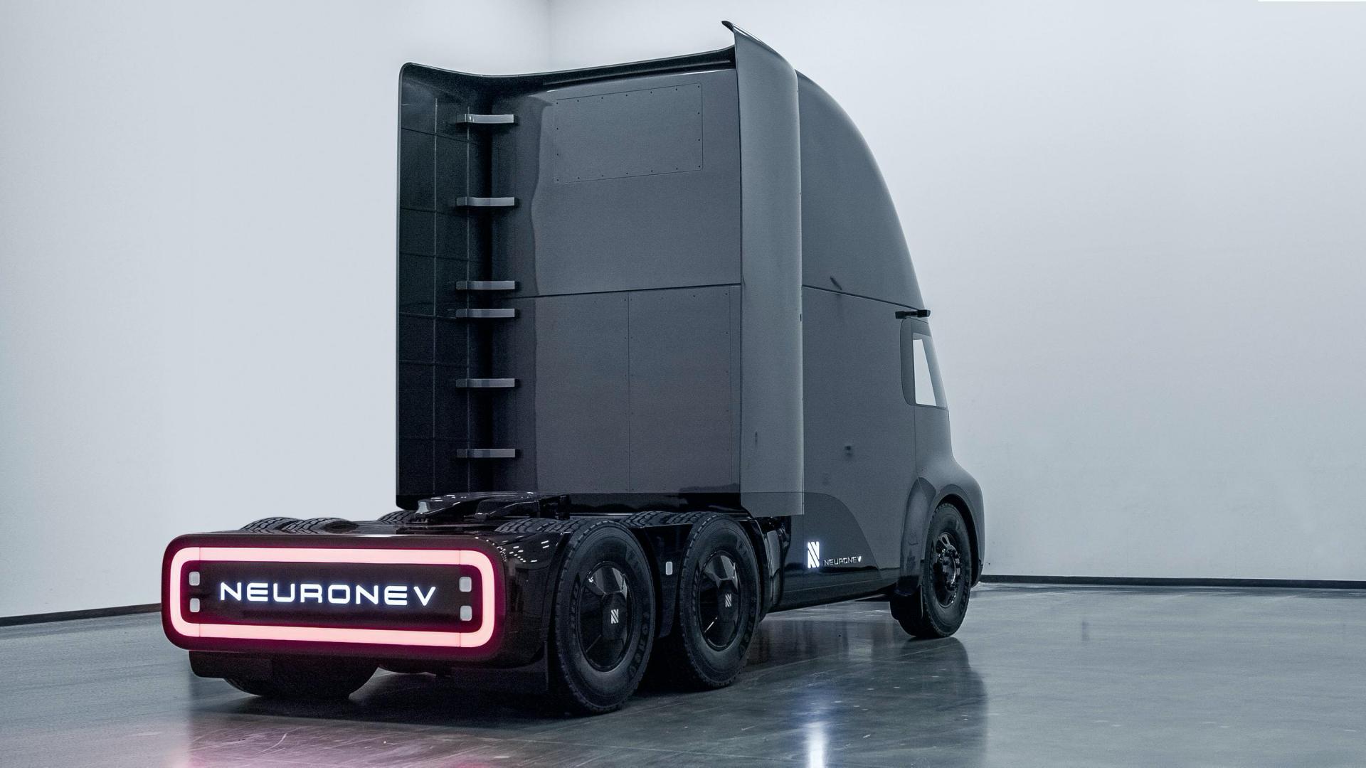 Neuron EV Torq Electric Semi Truck Introduces Itself In Real-Life Photos And Video