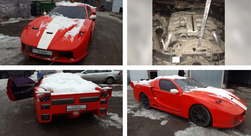  Here’s A Nissan 300ZX Living Out Its Fantasy Of Being A Ferrari FXX