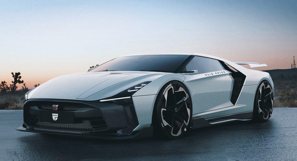 Designer Envisions Futuristic Nissan GT-R R36 Inspired By Jet