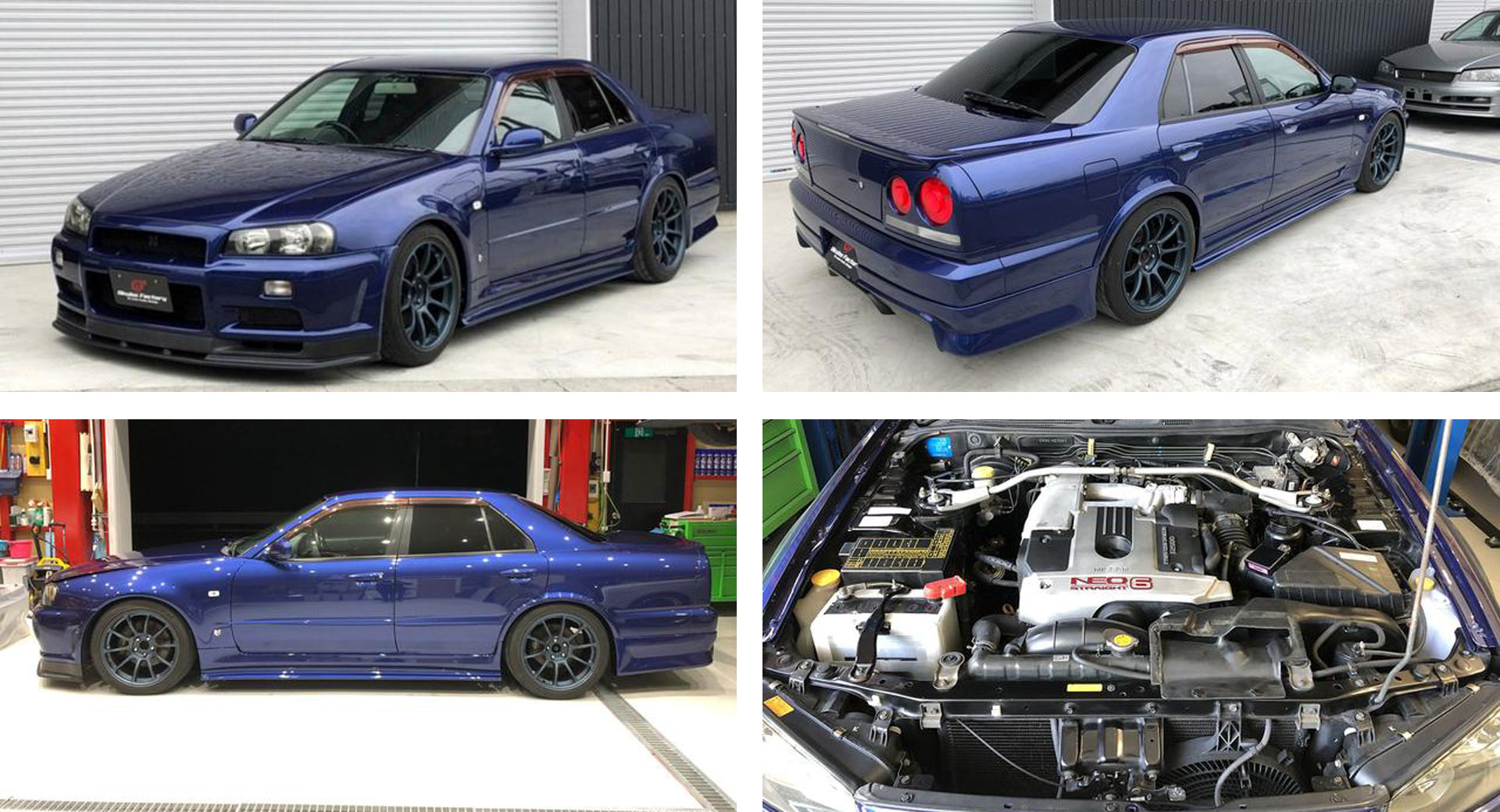 This Nissan Skyline R34 Gt R Sedan Is Almost A Dream Come True Carscoops