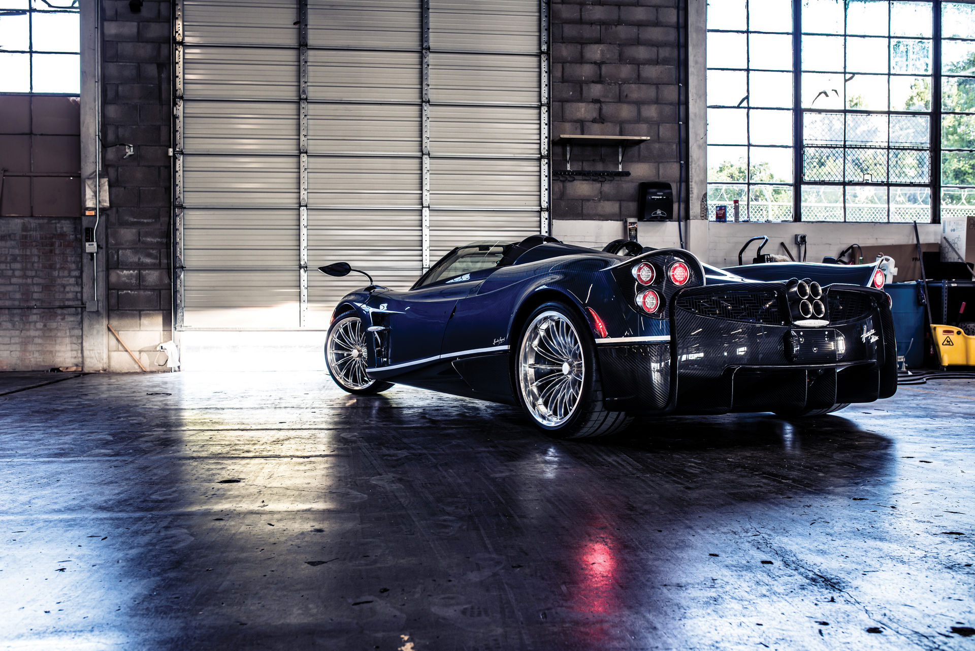Blue Carbon Pagani Huayra Roadster Is The Stuff Of Dreams