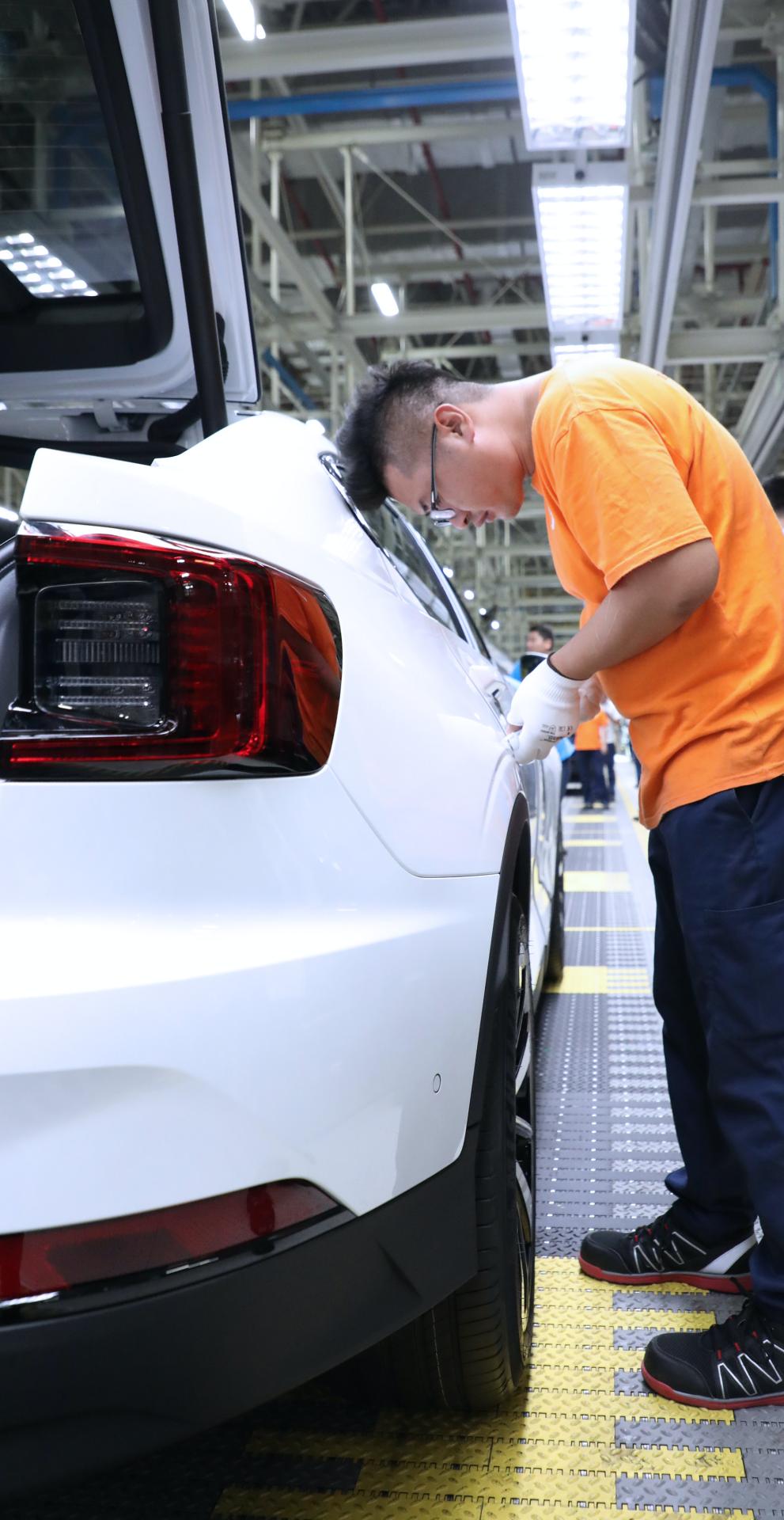Polestar 2 Tooling Trial Prototypes Roll Off Chinese Plant’s Assembly Line