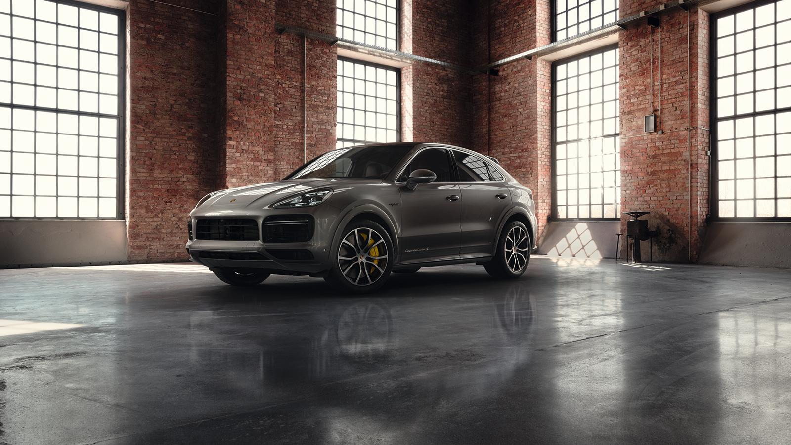 Porsche Exclusive Creates Subtle Cayenne Turbo S E-Hybrid Coupe