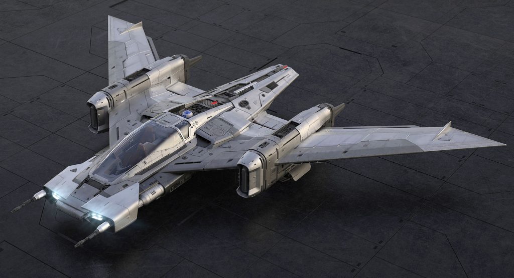 The Force Is Strong In Porsche’s Star Wars Inspired Pegasus Starfighter