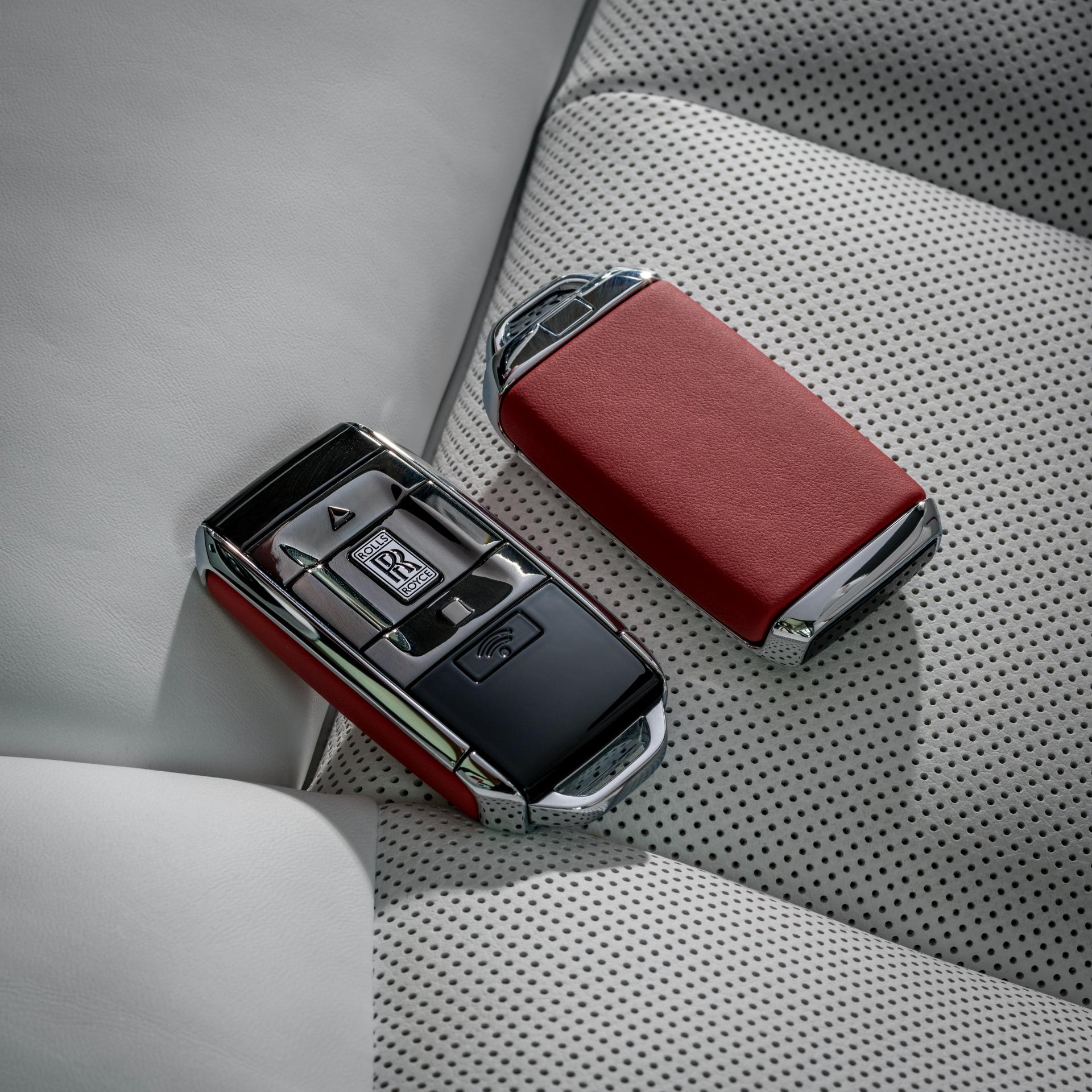 One-Off Red Rolls Royce Phantom Has Crystal Particles Fused In Its Paint