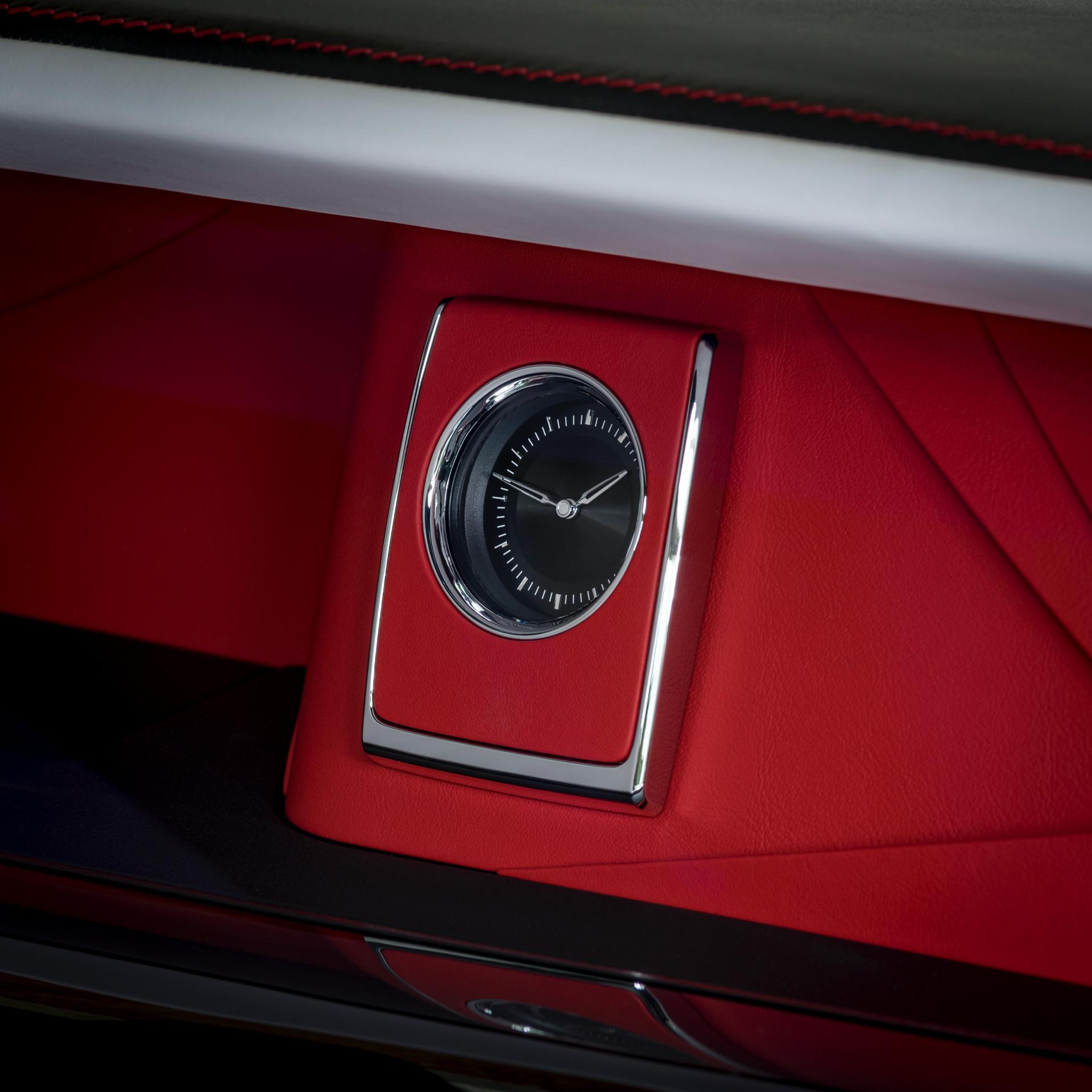 One-Off Red Rolls Royce Phantom Has Crystal Particles Fused In Its Paint