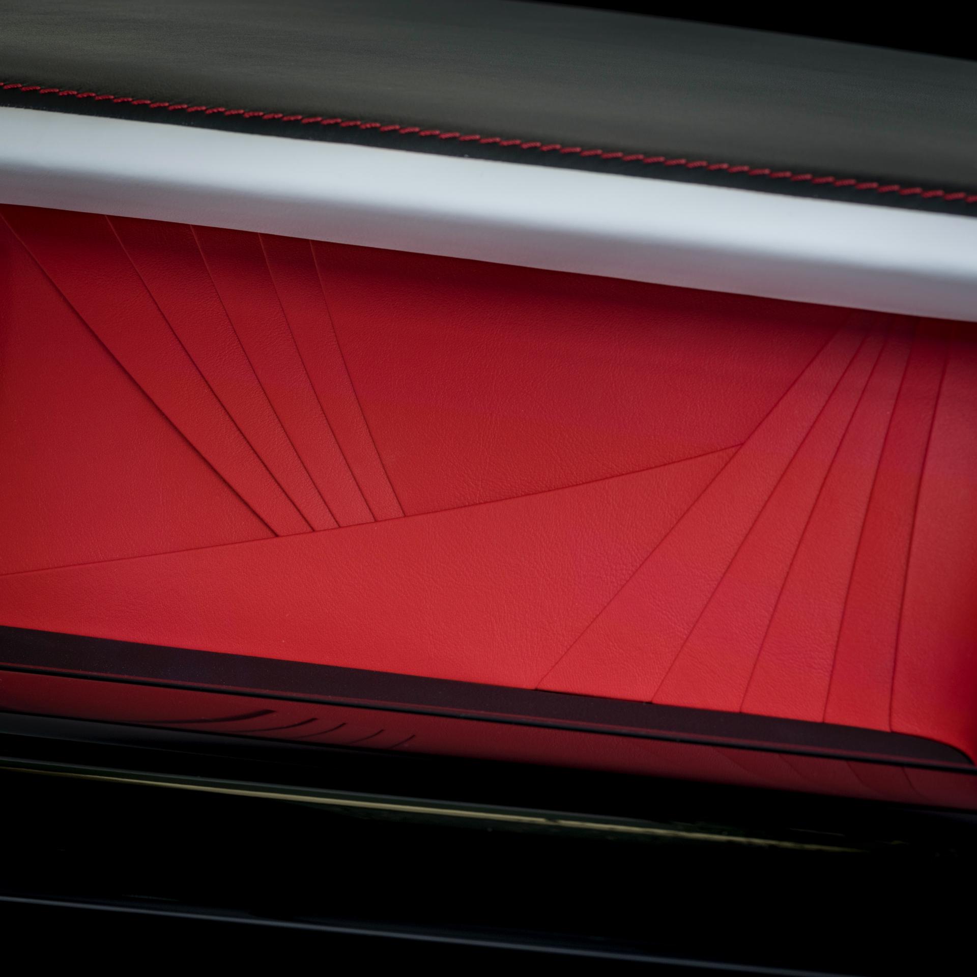 One-Off Red Rolls Royce Phantom Has Crystal Particles Fused In Its Paint