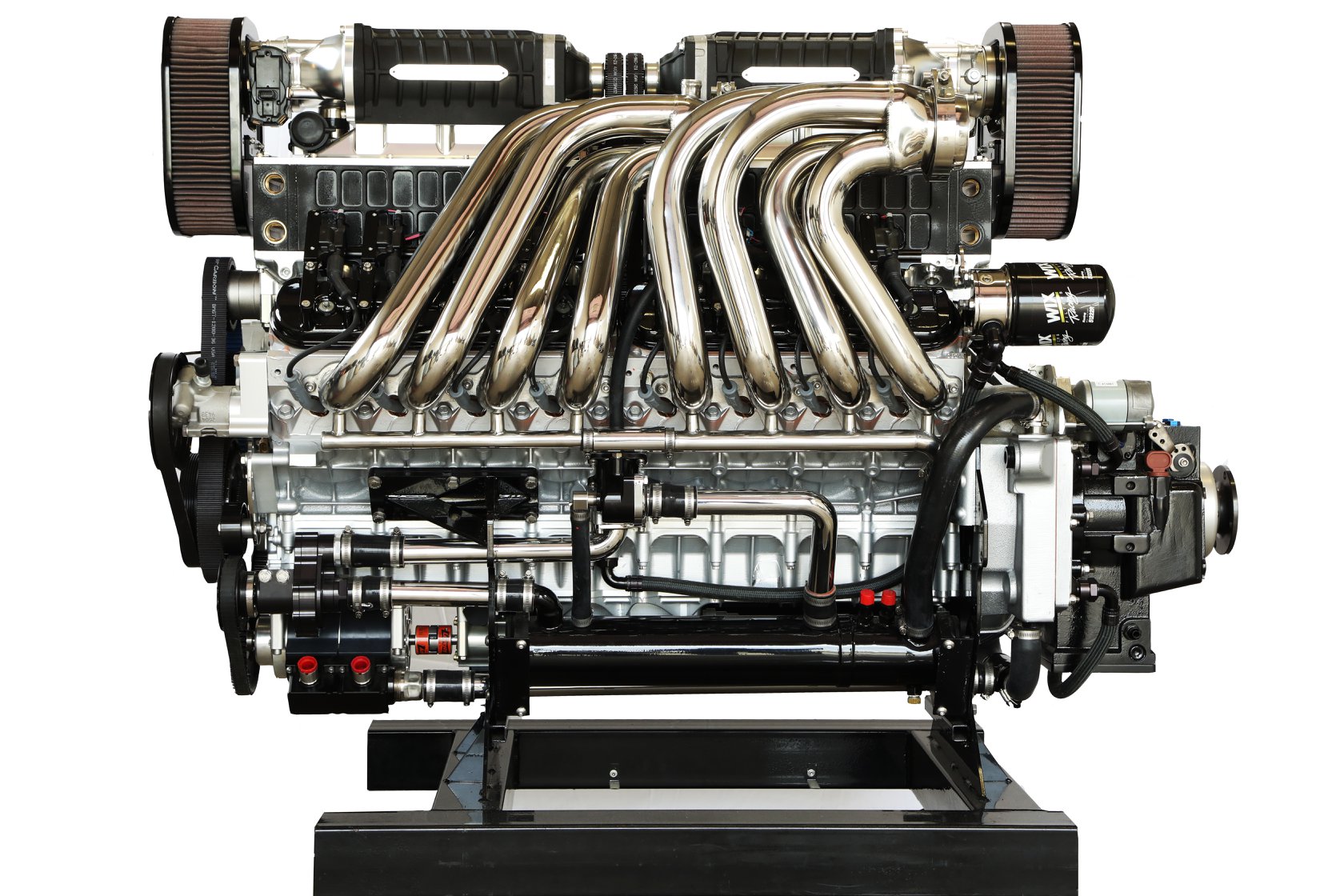 This 2,200 HP Quad-Turbo 14.0L V16 Boat Engine Is Ready For The Mother Of All Swaps