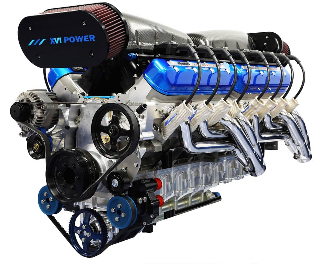 This 2,200 HP Quad-Turbo 14.0L V16 Boat Engine Is Ready For The Mother Of All Swaps