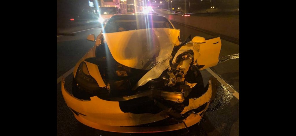 Tesla Model 3 Crashes Into A Police Car With Autopilot Engaged | Carscoops