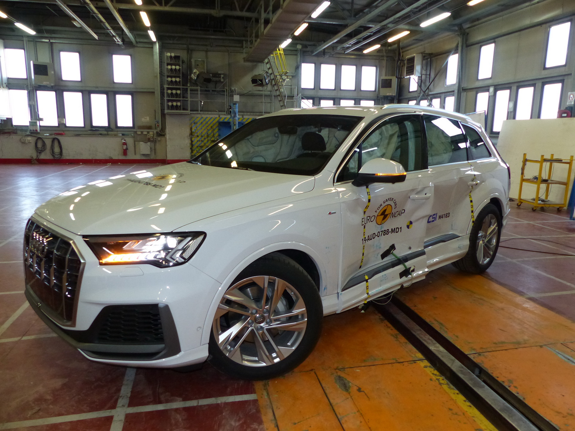 Tesla Model X, Porsche Taycan And 10 Other Cars Get Crash-Tested By Euro NCAP
