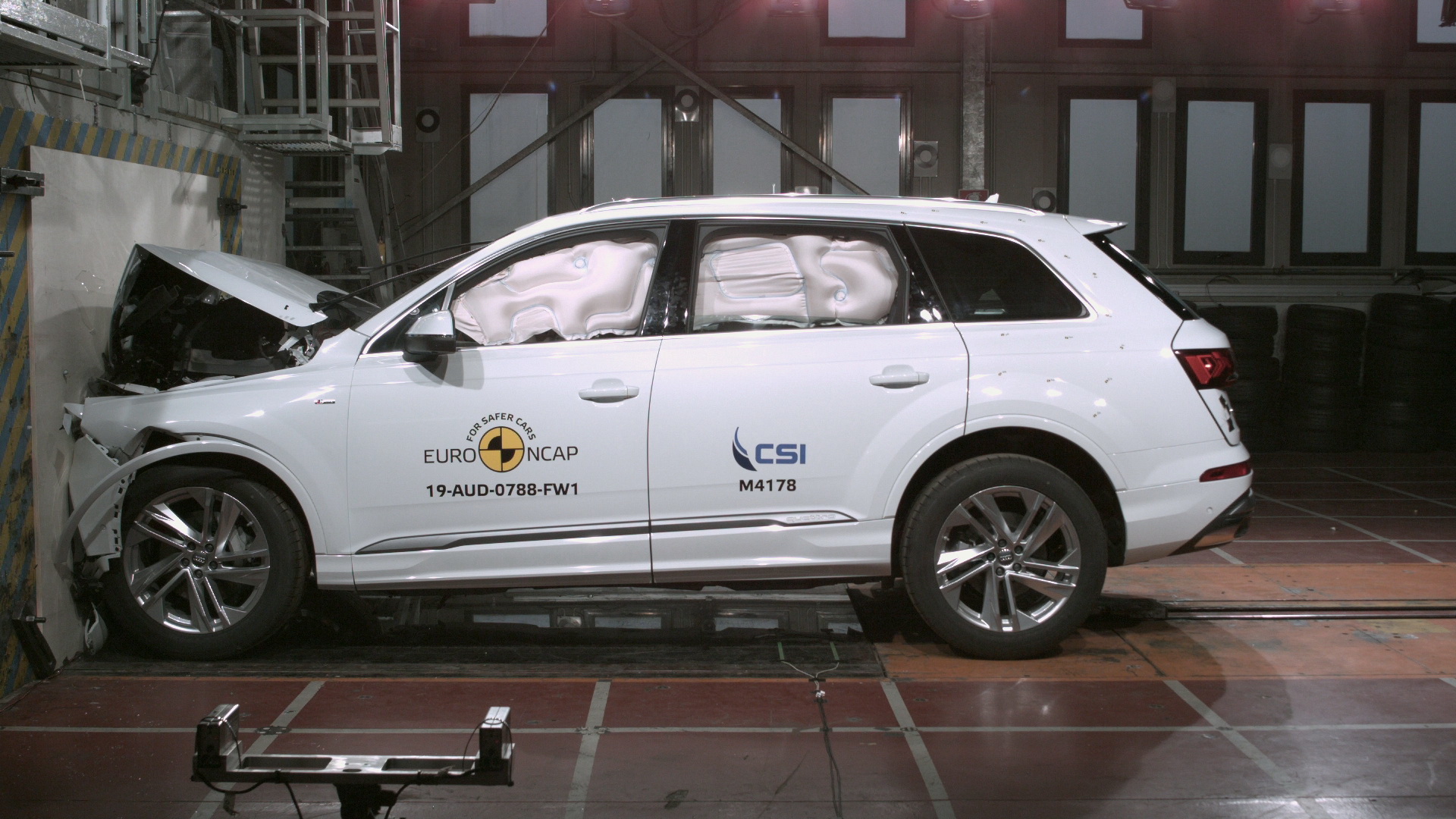 Tesla Model X, Porsche Taycan And 10 Other Cars Get Crash-Tested By Euro NCAP