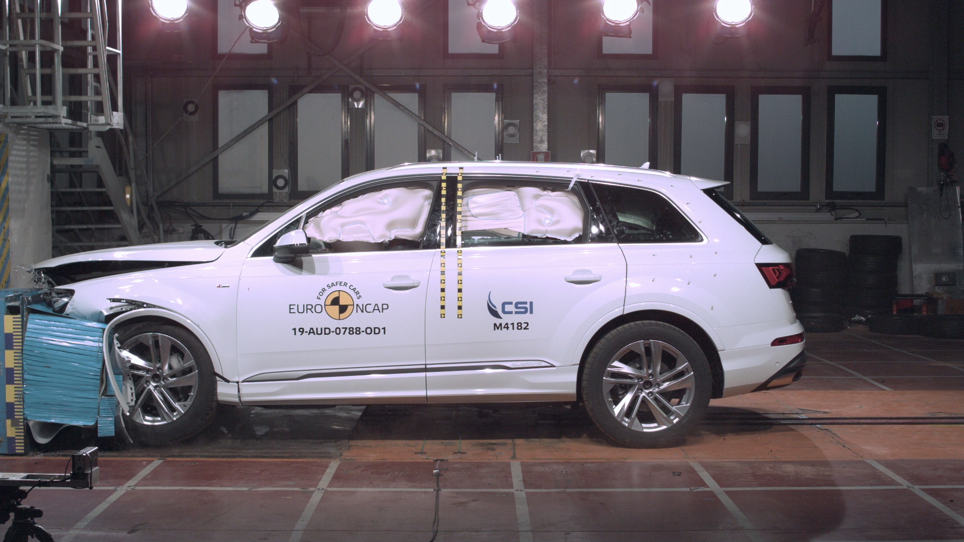 Tesla Model X, Porsche Taycan And 10 Other Cars Get Crash-Tested By Euro NCAP