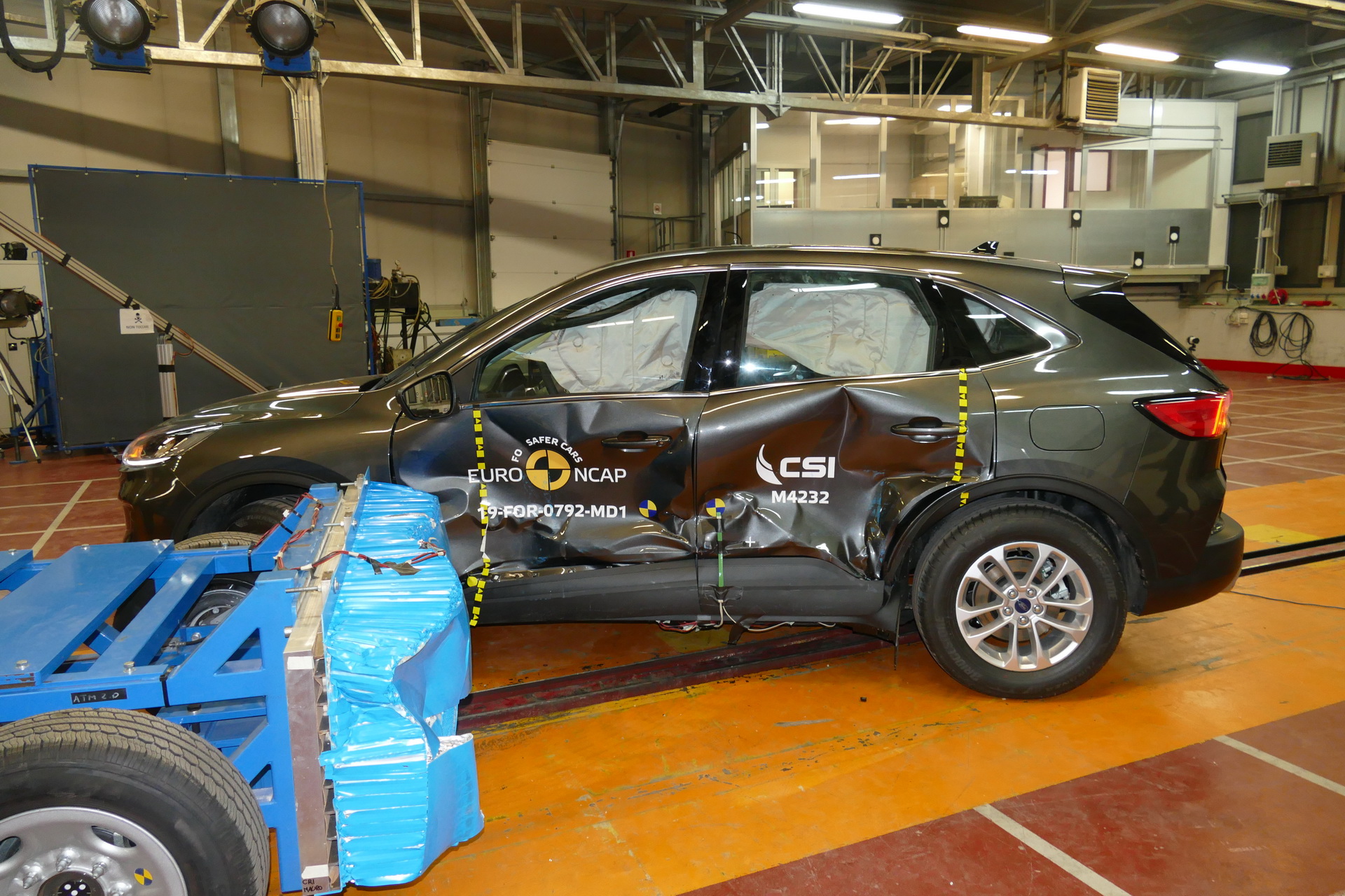 Tesla Model X, Porsche Taycan And 10 Other Cars Get Crash-Tested By Euro NCAP