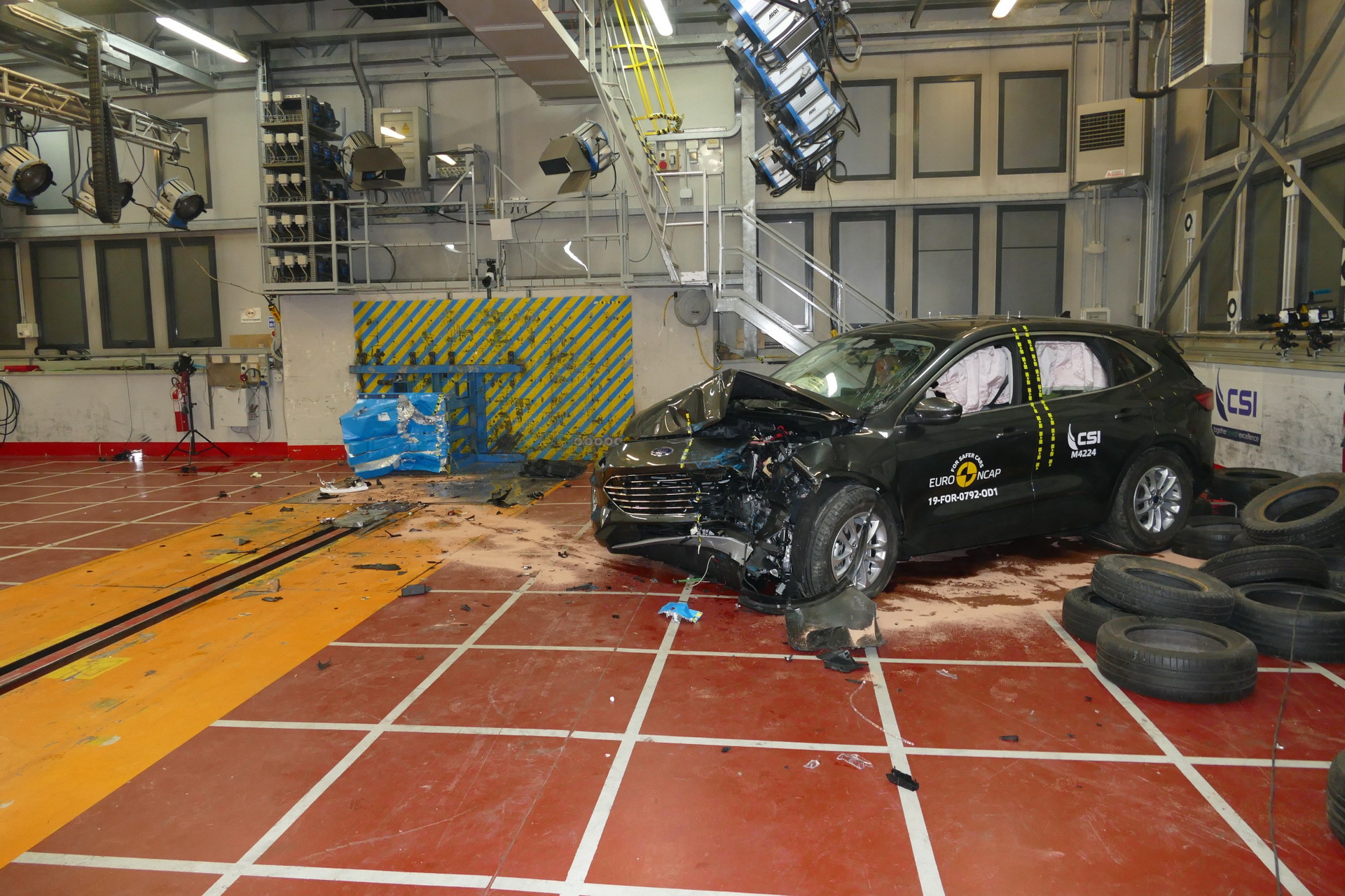 Tesla Model X, Porsche Taycan And 10 Other Cars Get Crash-Tested By Euro NCAP