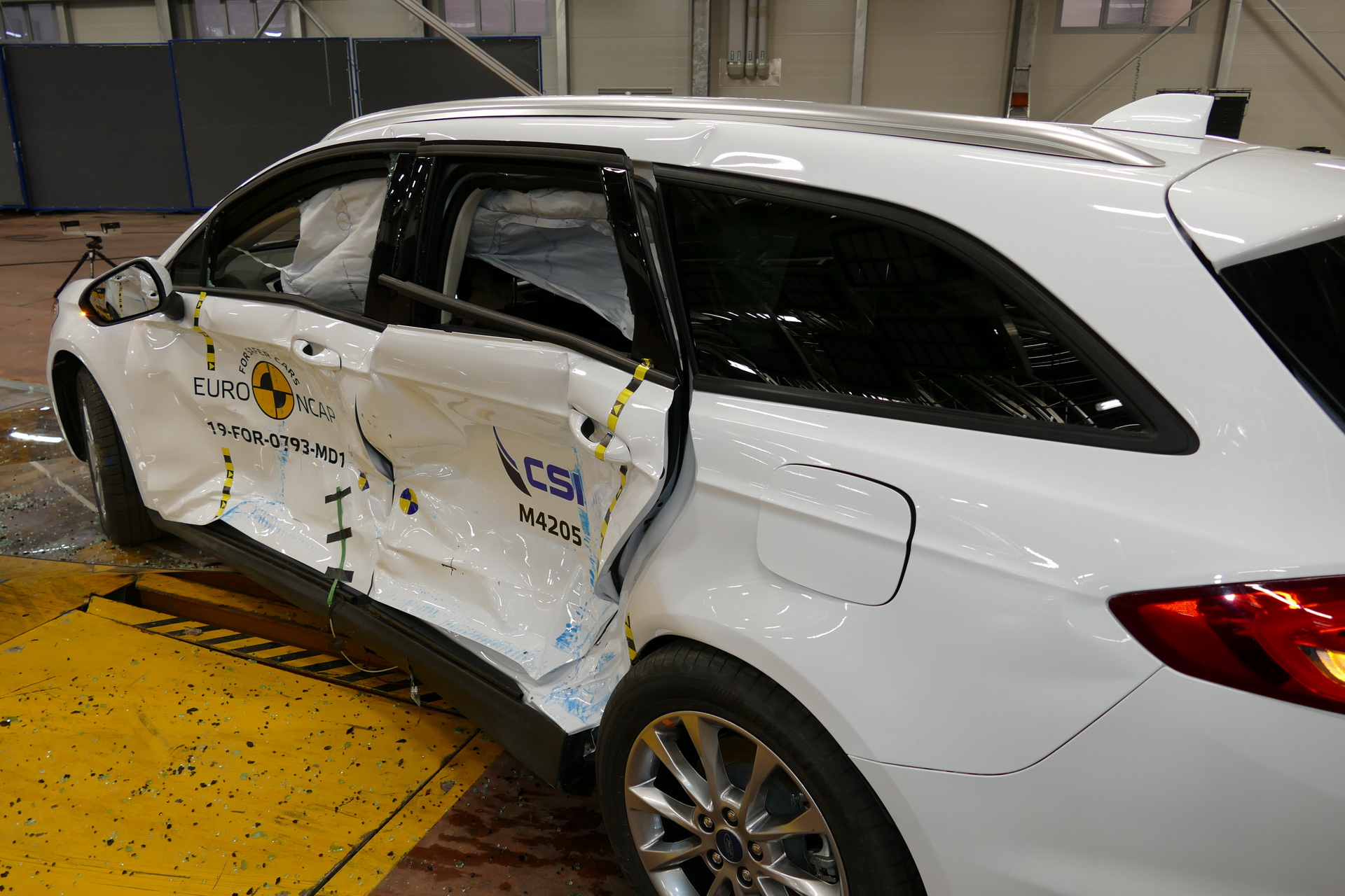 Tesla Model X, Porsche Taycan And 10 Other Cars Get Crash-Tested By Euro NCAP